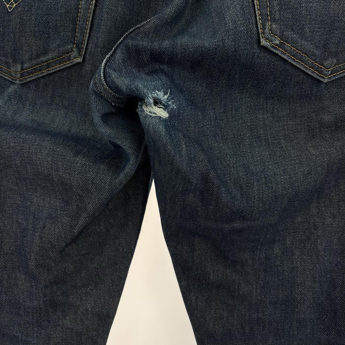 デニムパンツ PREMIUM 511 ｾﾙﾋﾞｯｼﾞ 米国製 W33 33 ネイビー