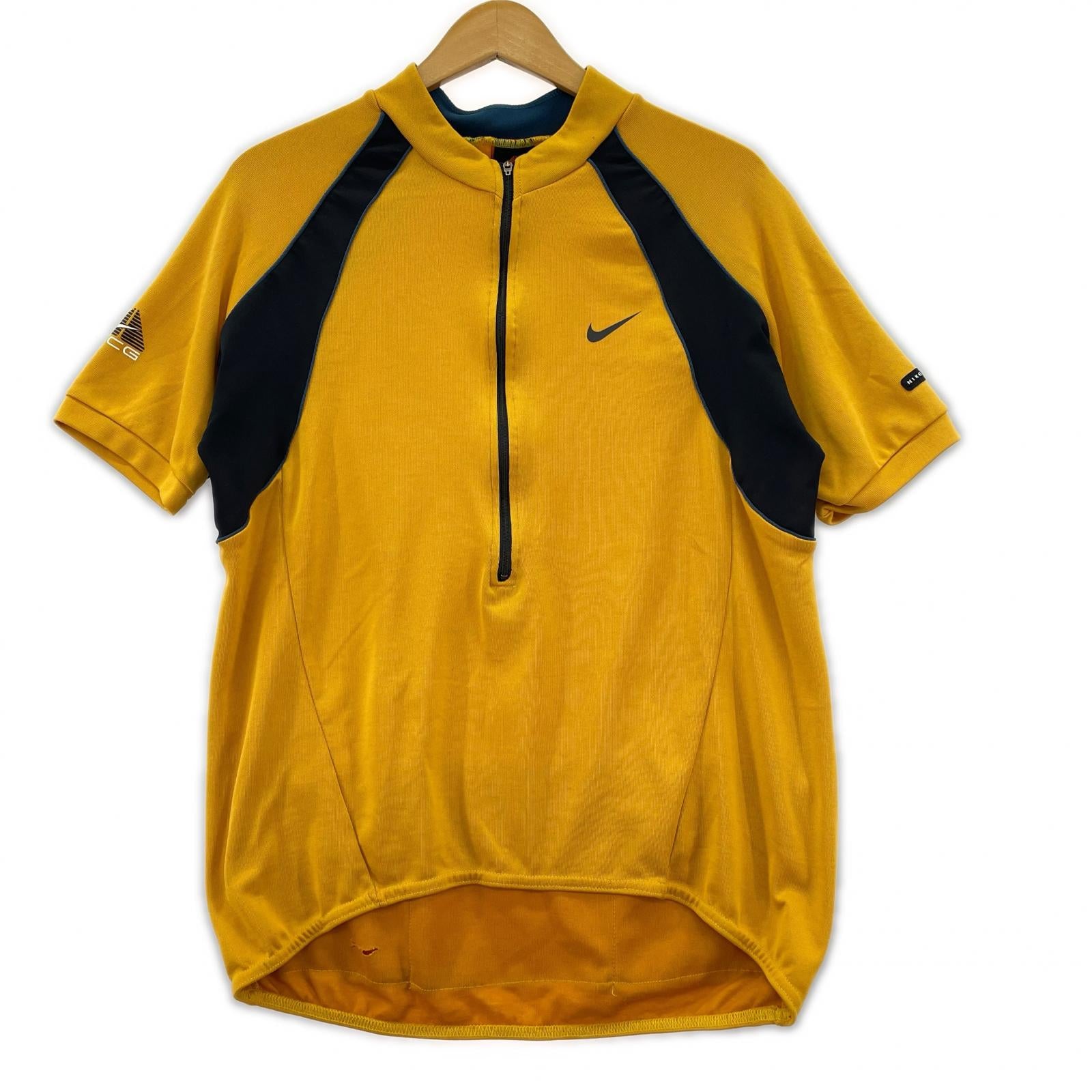 その他トップス NIKE ACG USA製 ｻｲｸﾘﾝｸﾞｼｬﾂ 黄 (M) M イエロー