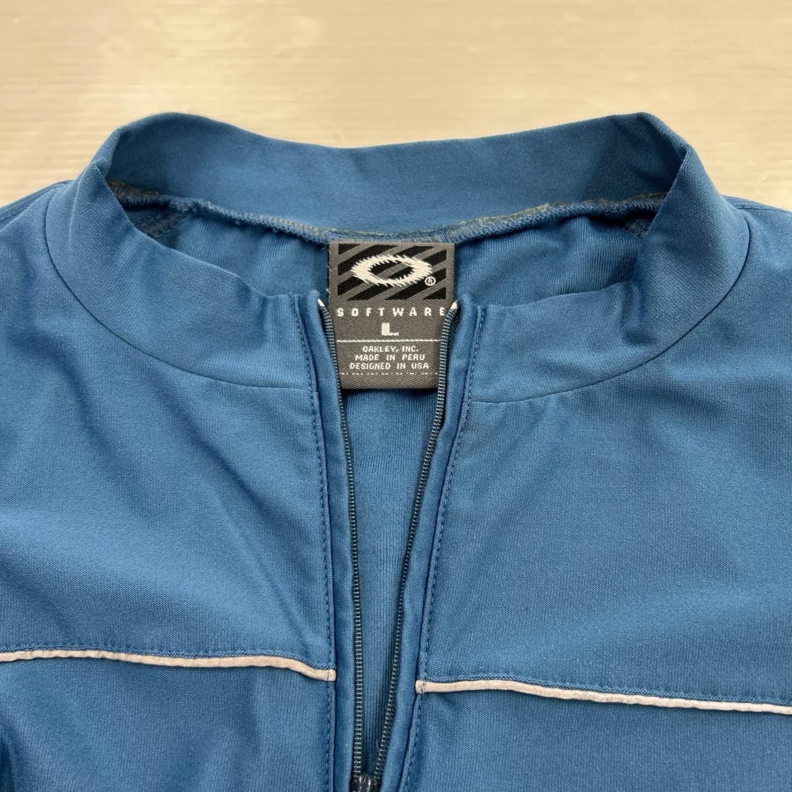 その他トップス OAKLEY ｻｲｸﾘﾝｸﾞｼｬﾂ 青 (L) L ブルー