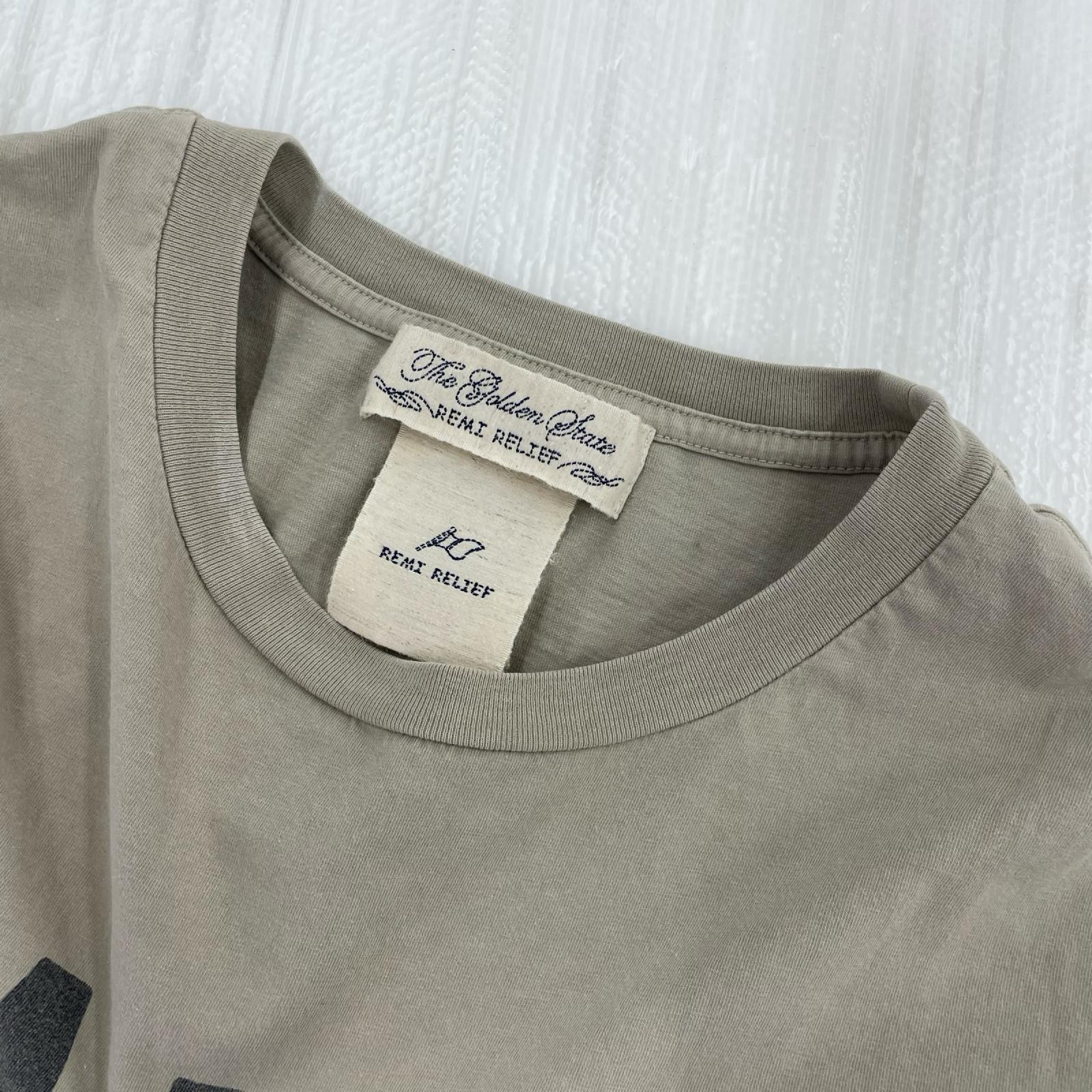 半袖Ｔシャツ BAMA カーキ L ベージュ