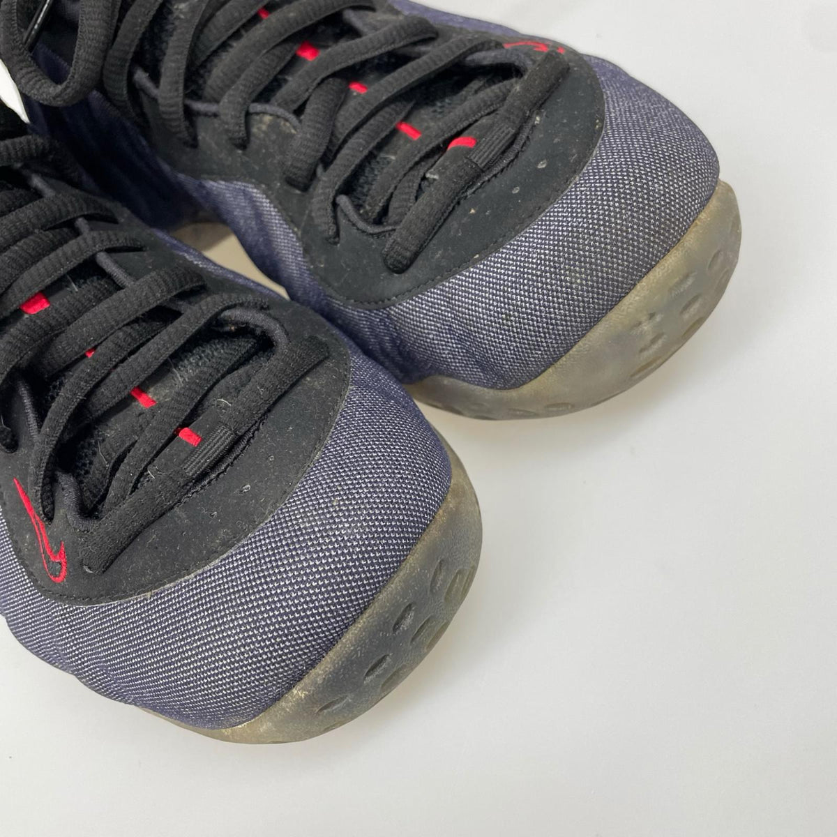 スニーカー Air Foamposite One Denim 27.5CM 27.5cm (US9 1/2 UK9 EU45) ネイビー