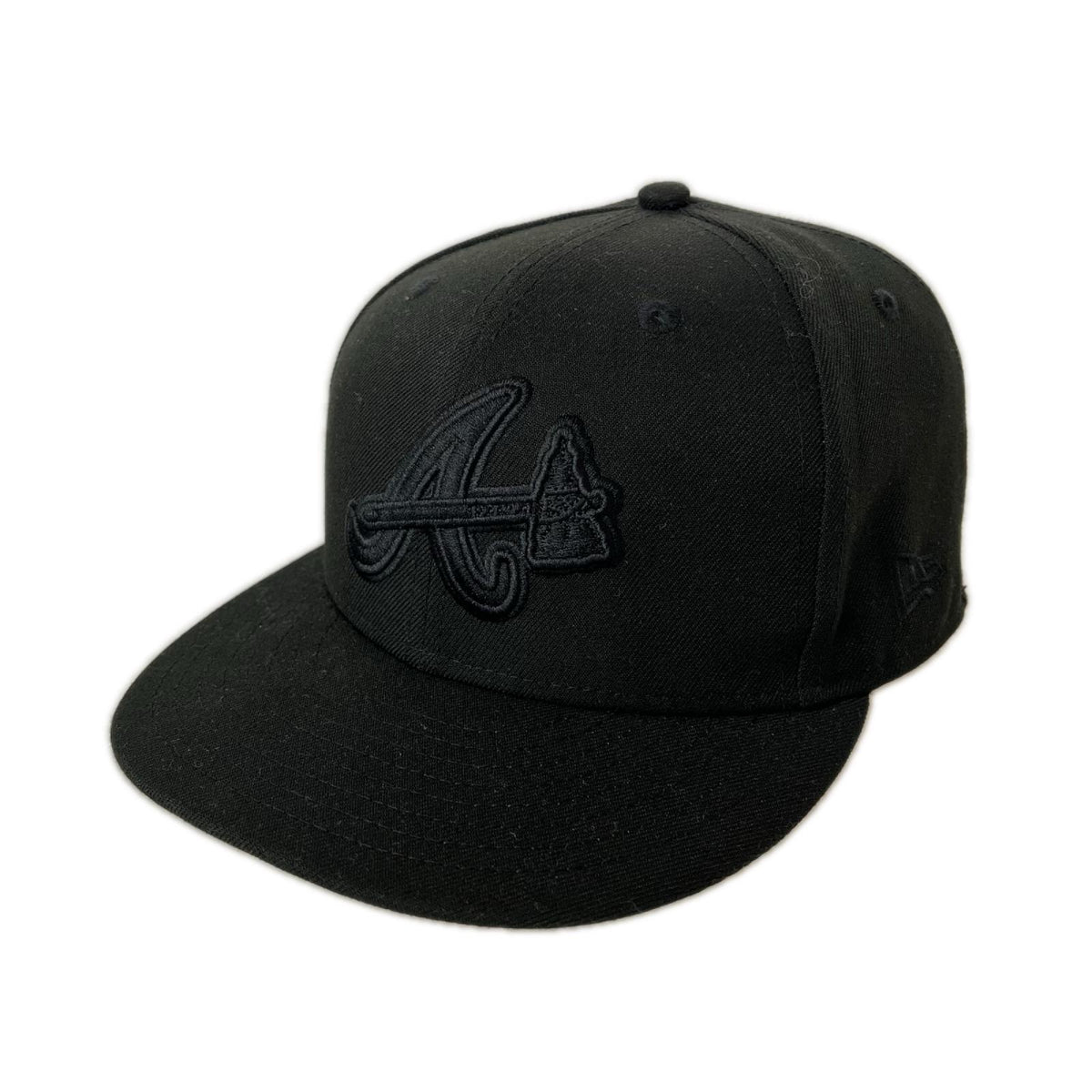 キャップ atlanta braves ピン付き ブラック