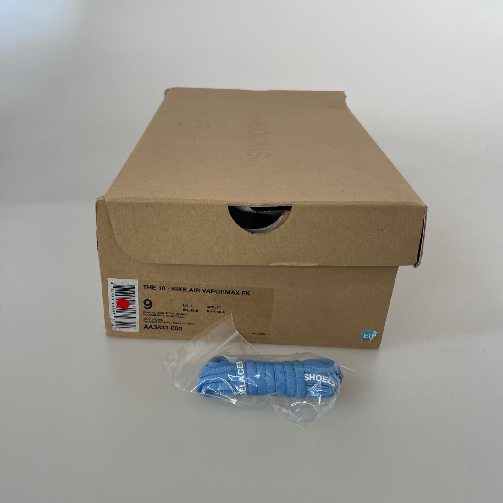 スニーカー ×Off-White Air Vapormax 27cm (US9 UK8 1/2 EU44) ブラック