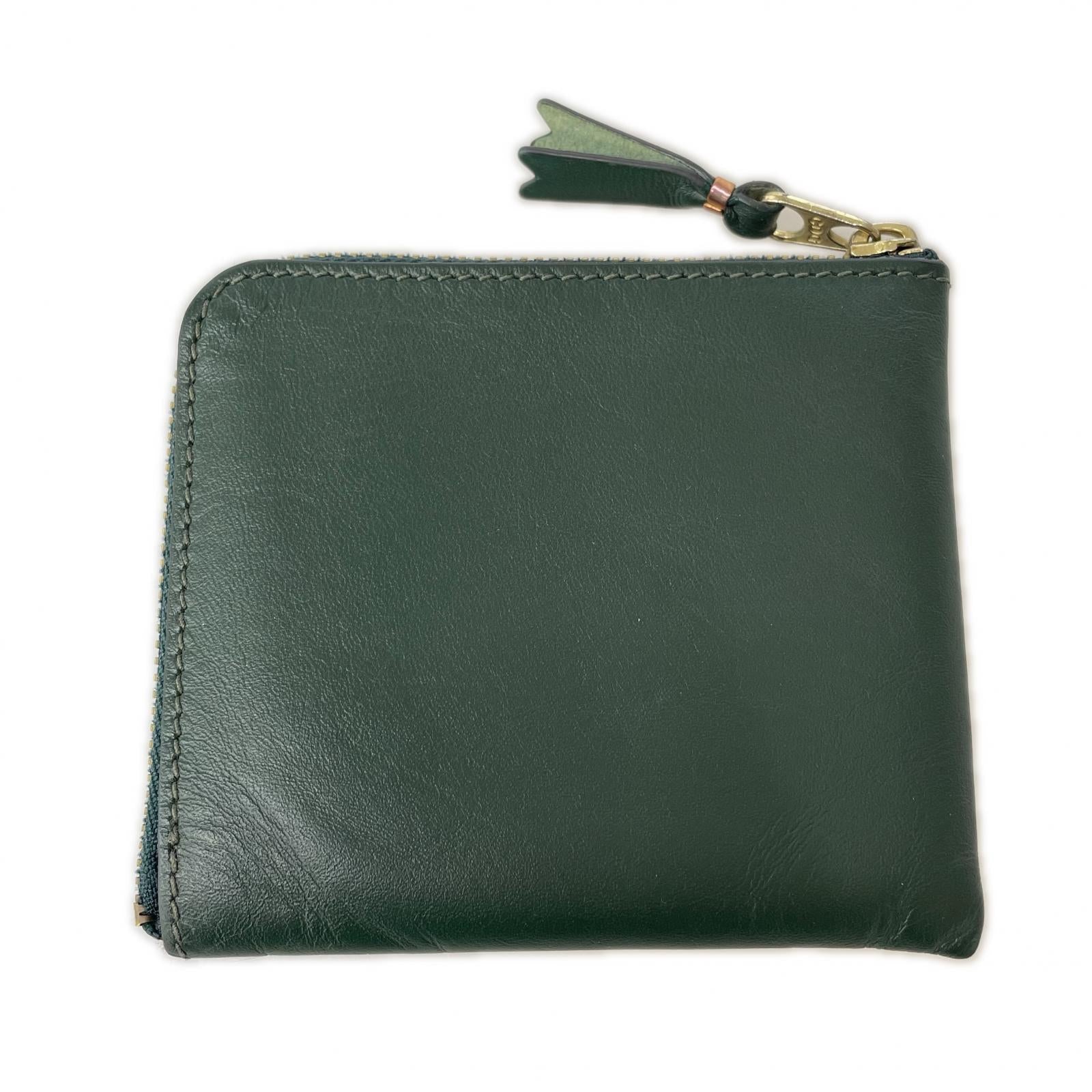 コンパクトウォレット Classic L Zip Wallet 緑 グリーン