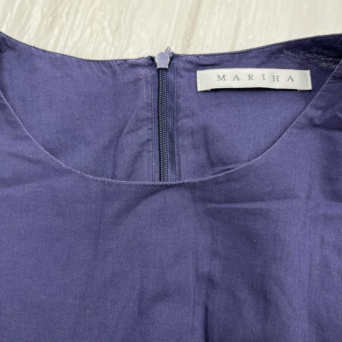 ワンピース MARIHA 夏のﾚﾃﾞｨのﾄﾞﾚｽ ﾏｷｼﾜﾝﾋﾟｰｽ 40 ﾈｲﾋﾞｰ