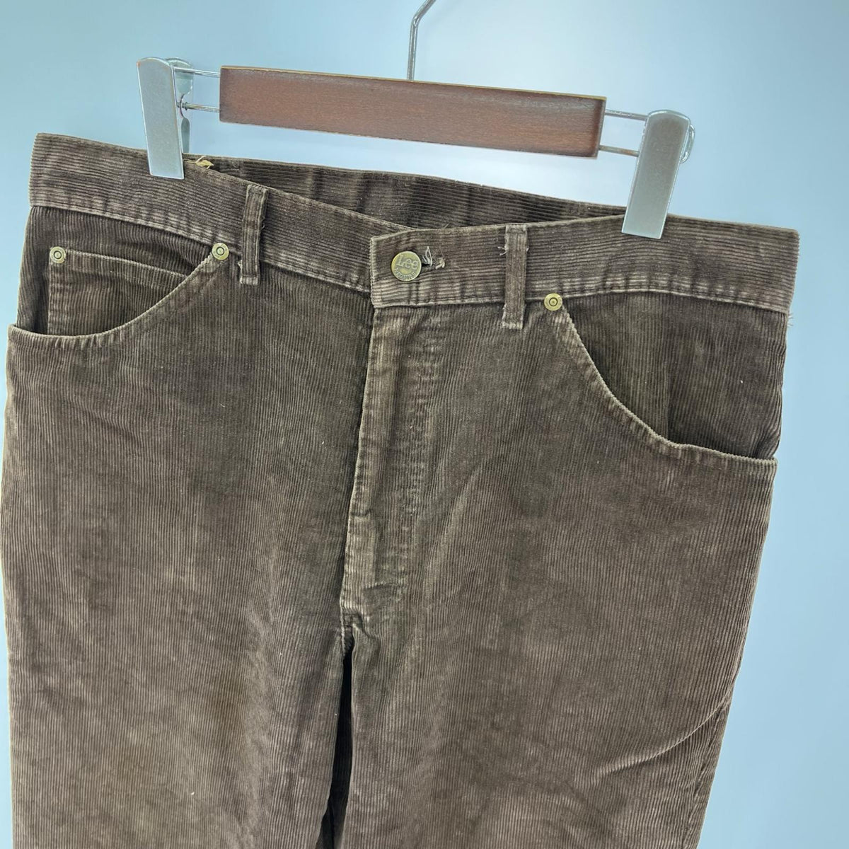 パンツ 90s USA製 202 ｺｰﾃﾞｭﾛｲ ﾌﾞﾗｳﾝ (W35) 34 ブラウン