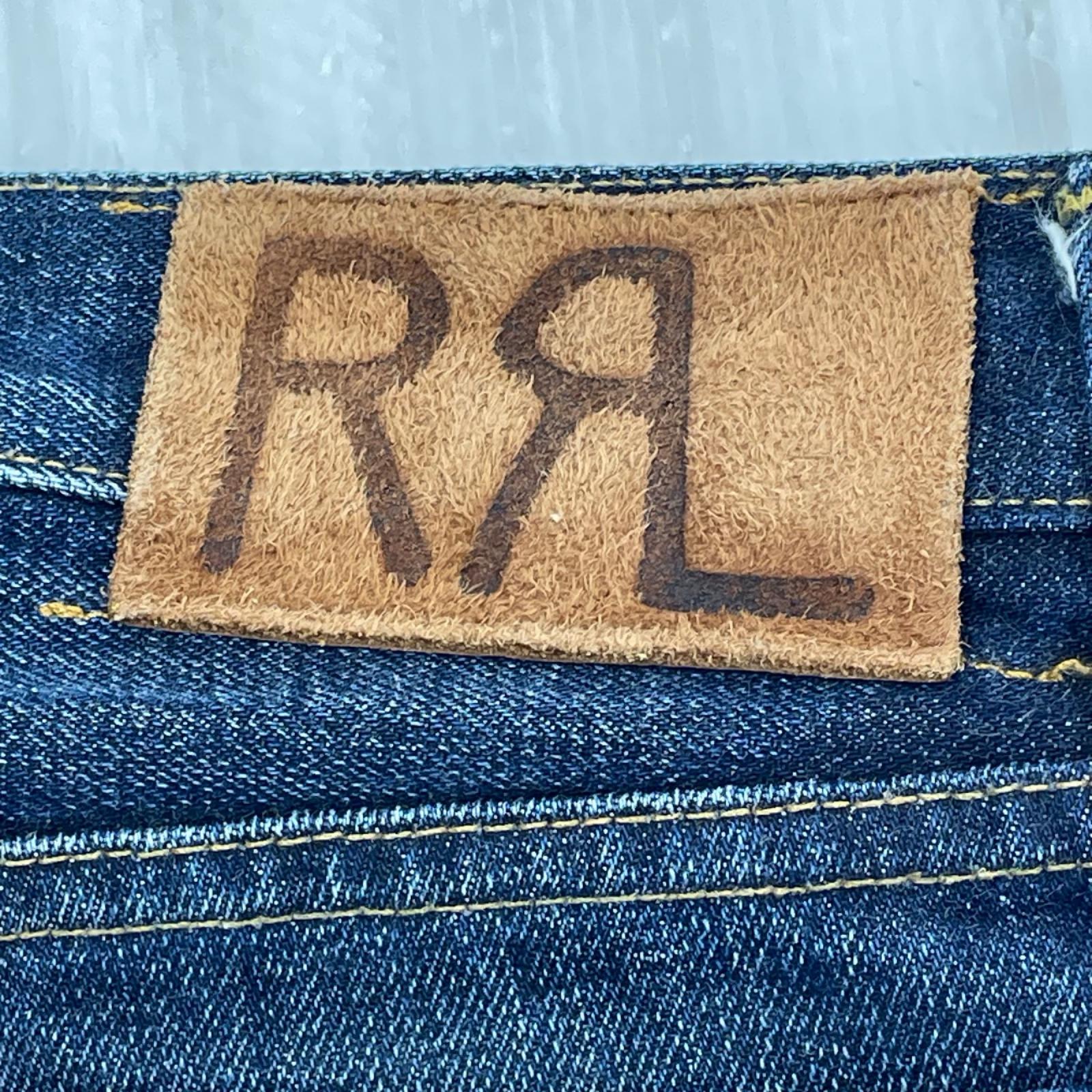 デニムパンツ USA製 SLIM STRAIGHT DENIM (W29) 紺 29 ネイビー