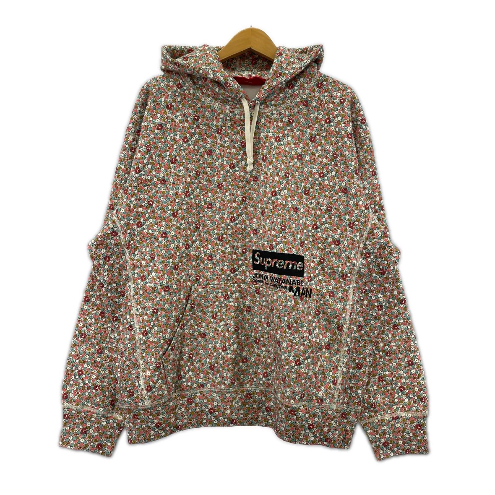 パーカー ×JUNYA WATANABE Pink Flowers Hoodie (L) L