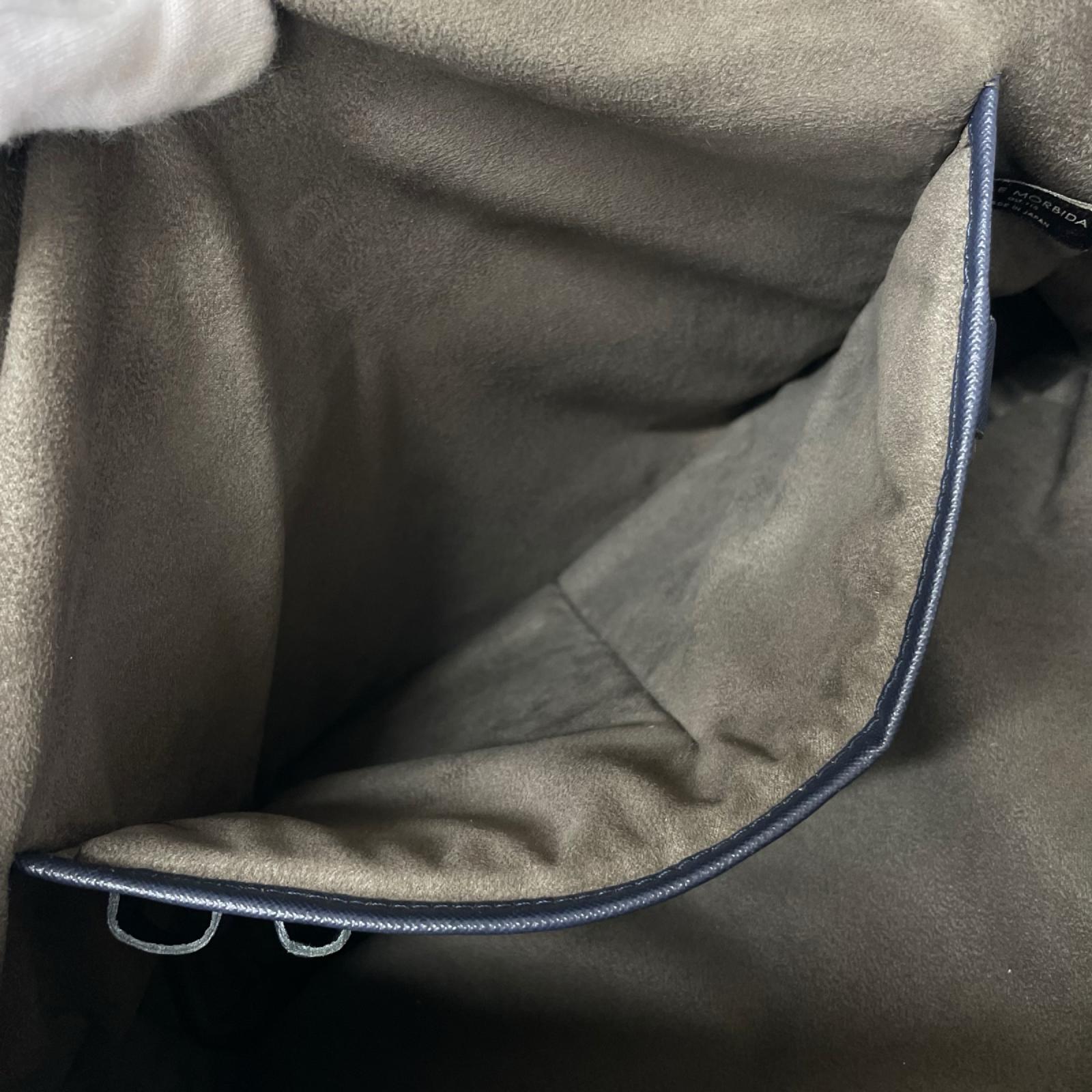 ブリーフケース PELLE MORBIDA ﾊﾝﾄﾞﾊﾞｯｸﾞ ネイビー