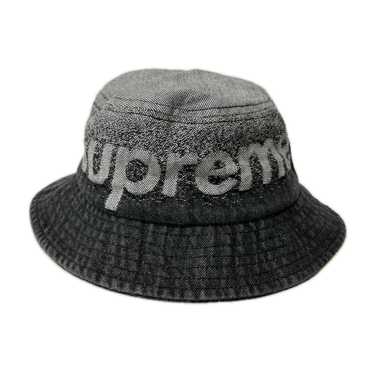 ハット 22SS Fade Jacquard Denim Crusher ブラック