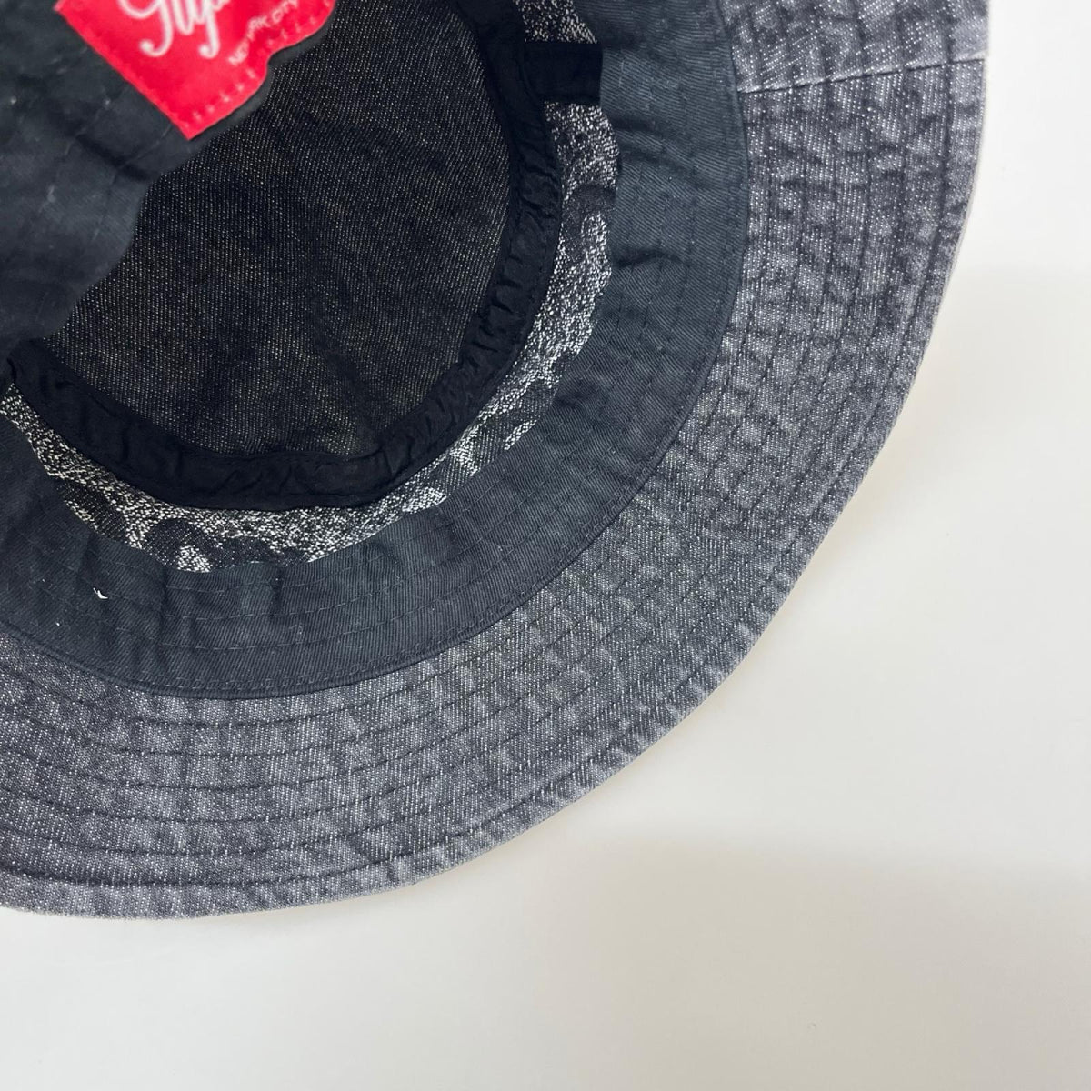 ハット 22SS Fade Jacquard Denim Crusher ブラック