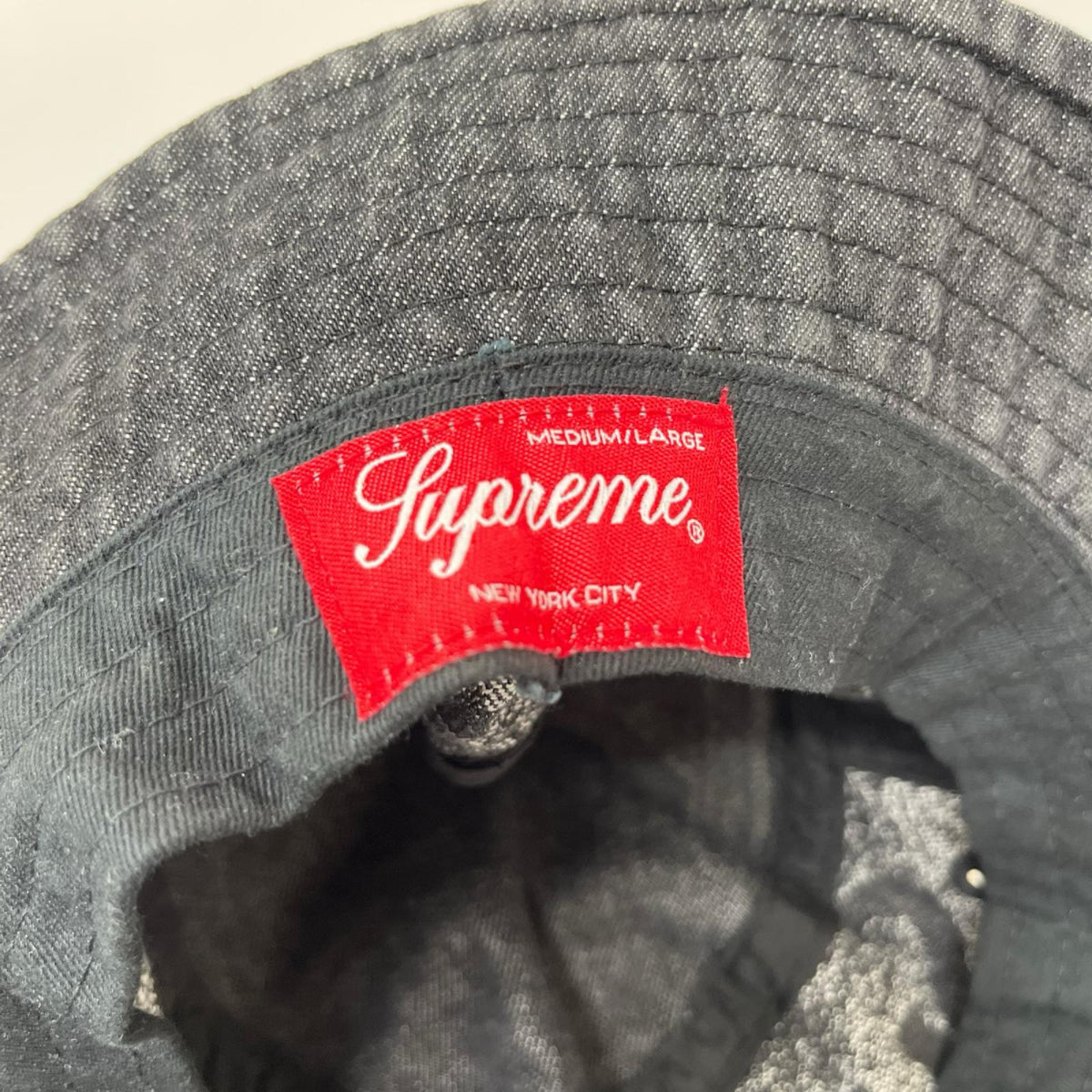 ハット 22SS Fade Jacquard Denim Crusher ブラック
