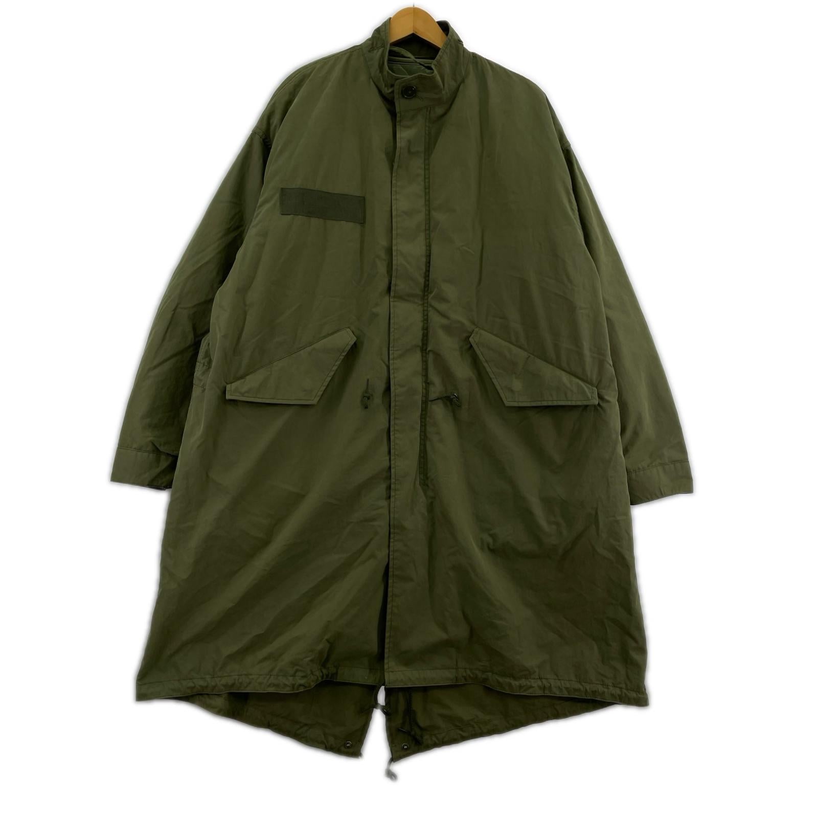 ミリタリージャケット COEN ビッグシルエット3WAYモッズコート(M-65) M カーキ