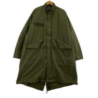 ミリタリージャケット COEN ビッグシルエット3WAYモッズコート(M-65) M カーキ