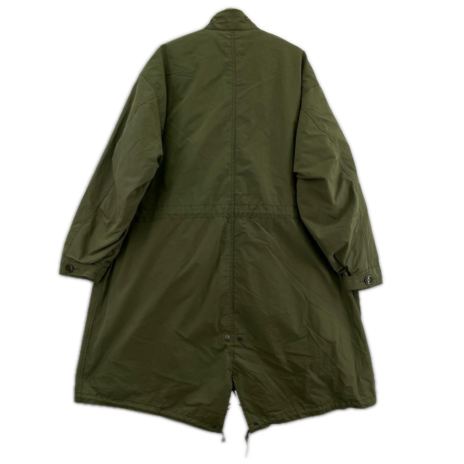 ミリタリージャケット COEN ビッグシルエット3WAYモッズコート(M-65) M カーキ