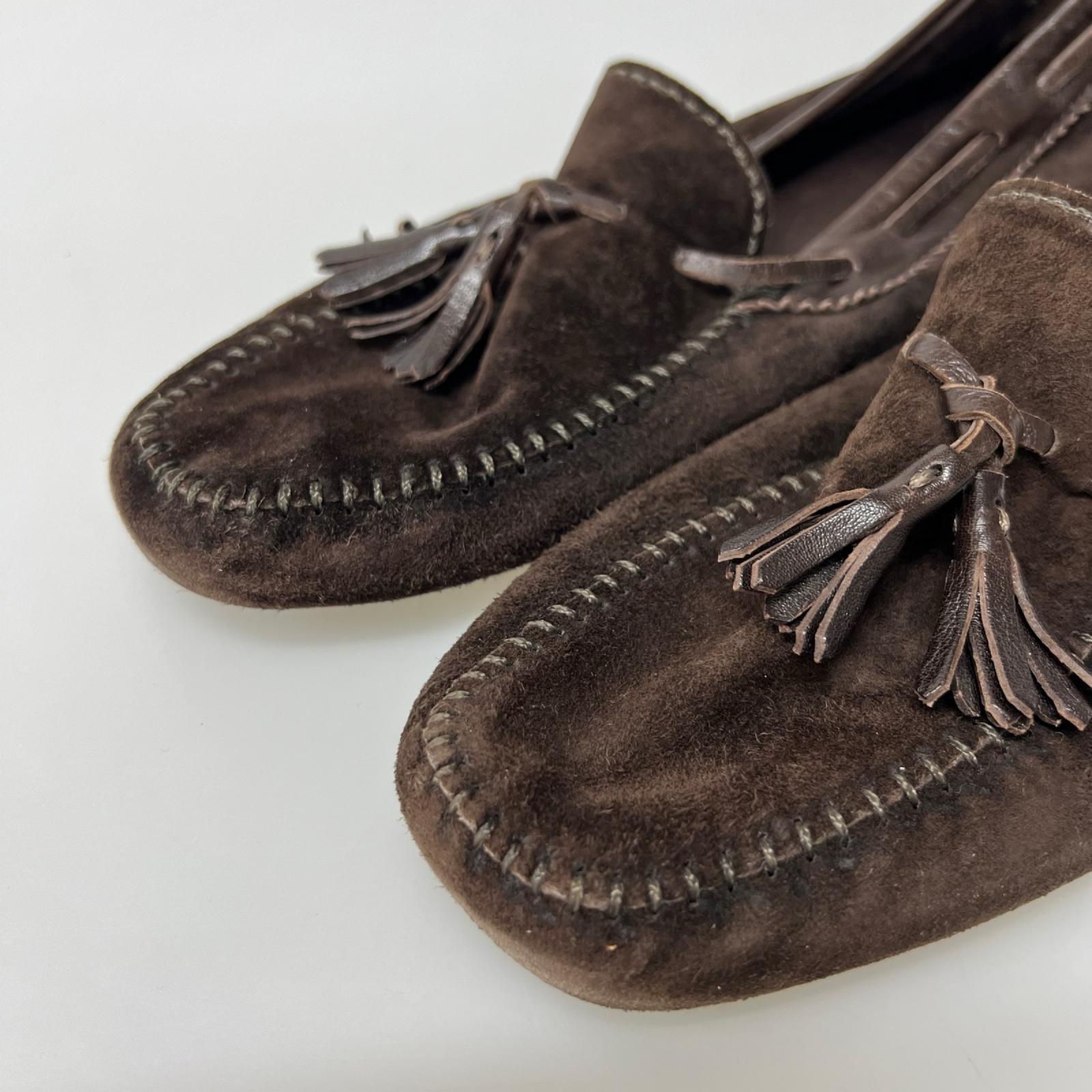 その他靴 Berluti　ｽｳｪｰﾄﾞ　ﾄﾞﾗｲﾋﾞﾝｸﾞｼｭｰｽﾞ ブラウン
