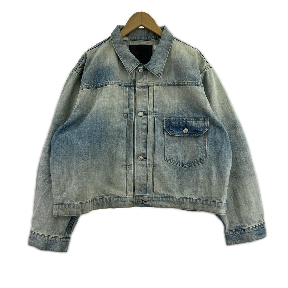 デニムジャケット BLUETAB TYPEⅠﾄﾗｯｶｰｼﾞｬｹｯﾄ L ブルー