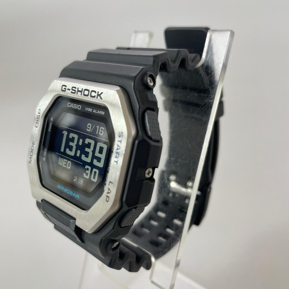 腕時計 G-LIDE ﾃﾞｼﾞﾀﾙ ｸｫｰﾂ GBX-100-1JF ブラック