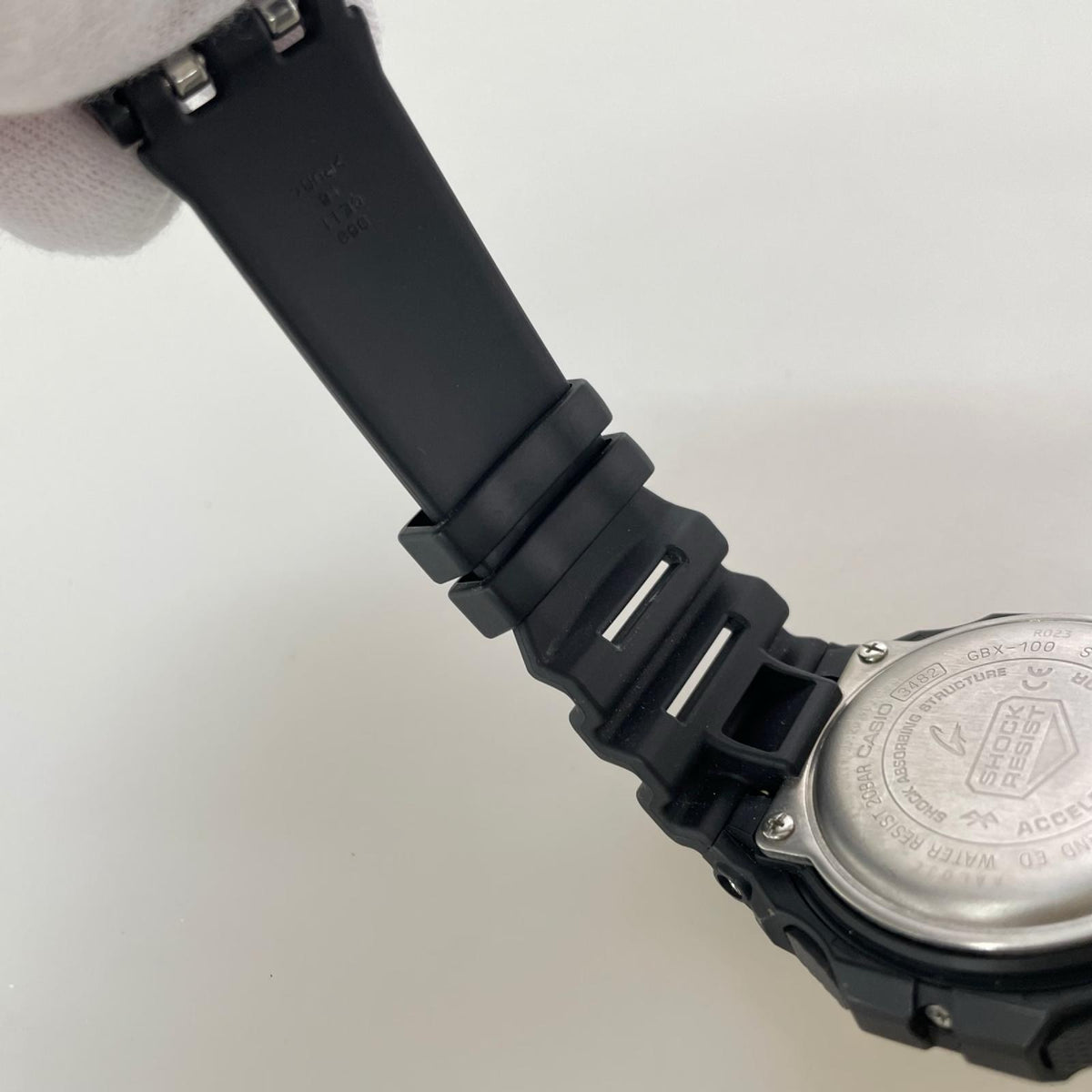 腕時計 G-LIDE ﾃﾞｼﾞﾀﾙ ｸｫｰﾂ GBX-100-1JF ブラック