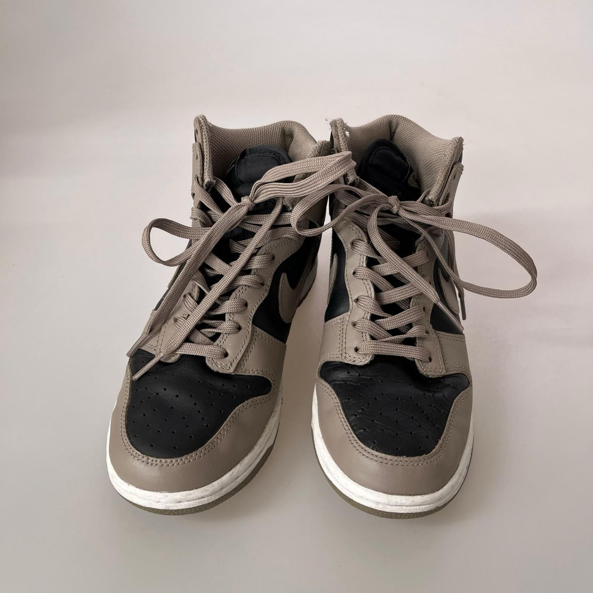 スニーカー Dunk High Moon Fossil 黒 ﾍﾞｰｼﾞｭ (24.5) 24.5cm (US6 1/2 UK6 EU39)