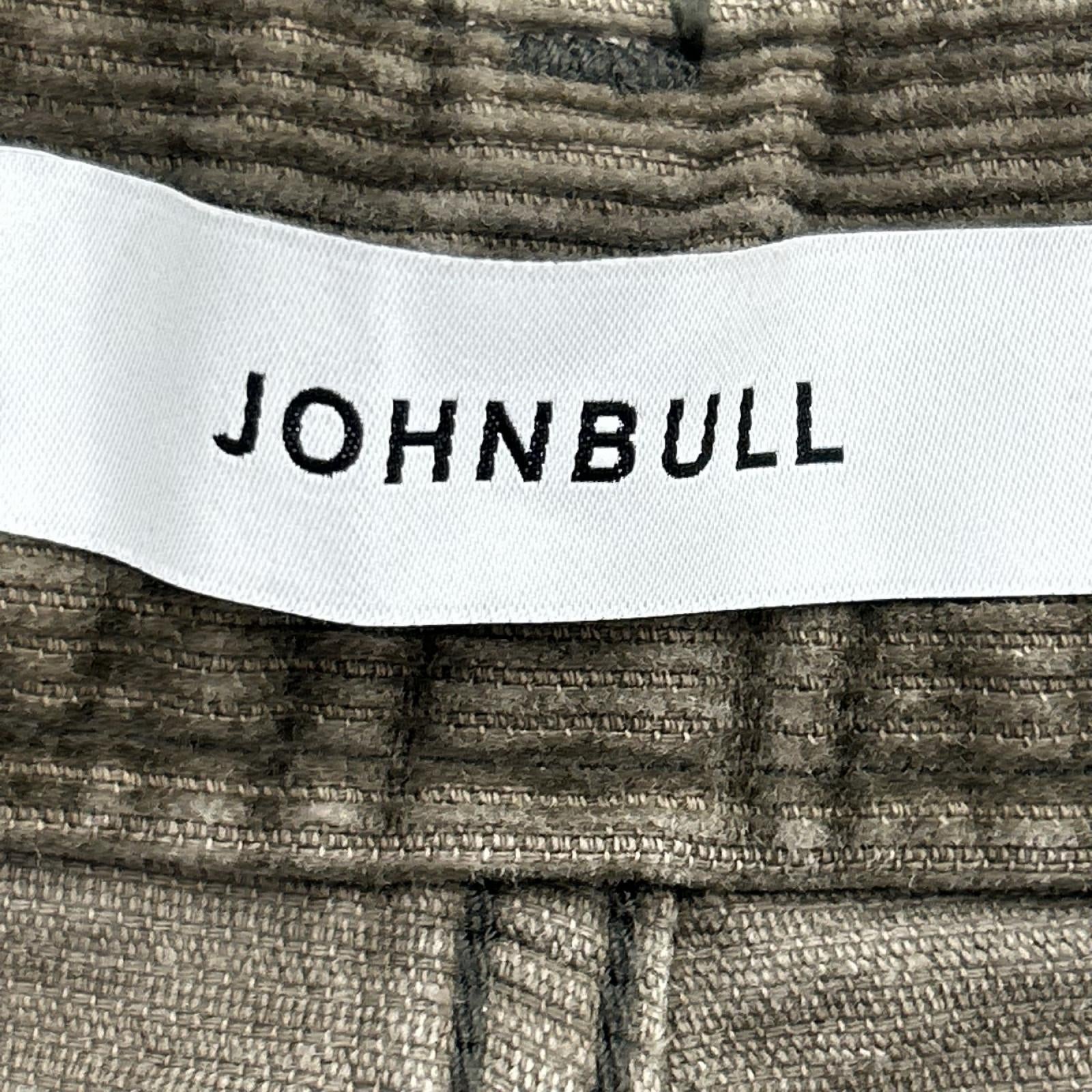パンツ Johnbull × MUSE 硫化染めｶｯﾄｵﾌｺｰﾃﾞｭﾛｲﾊﾟﾝﾂ (S) S ブラウン