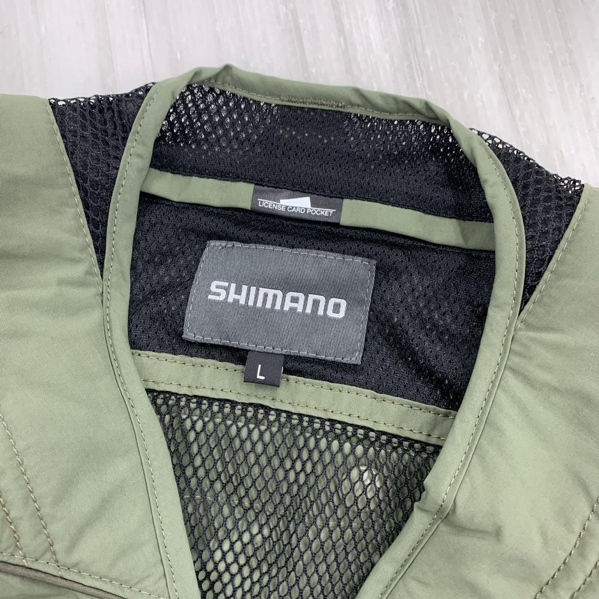 その他アウター SHIMANO ﾊｲﾊﾟｰﾘﾍﾟﾙ2WAY ﾍﾞｽﾄ ｶｰｷ L カーキ