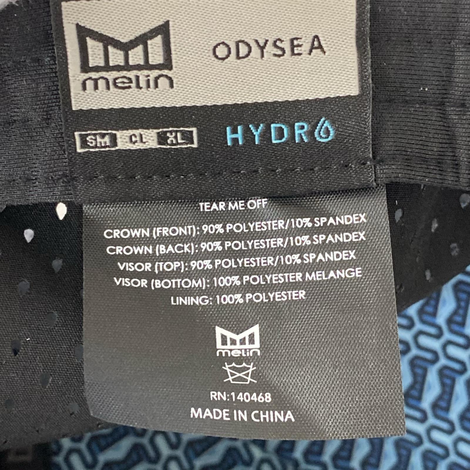 キャップ Melin ODYSEA Stacked Hydro 紺 ブラック