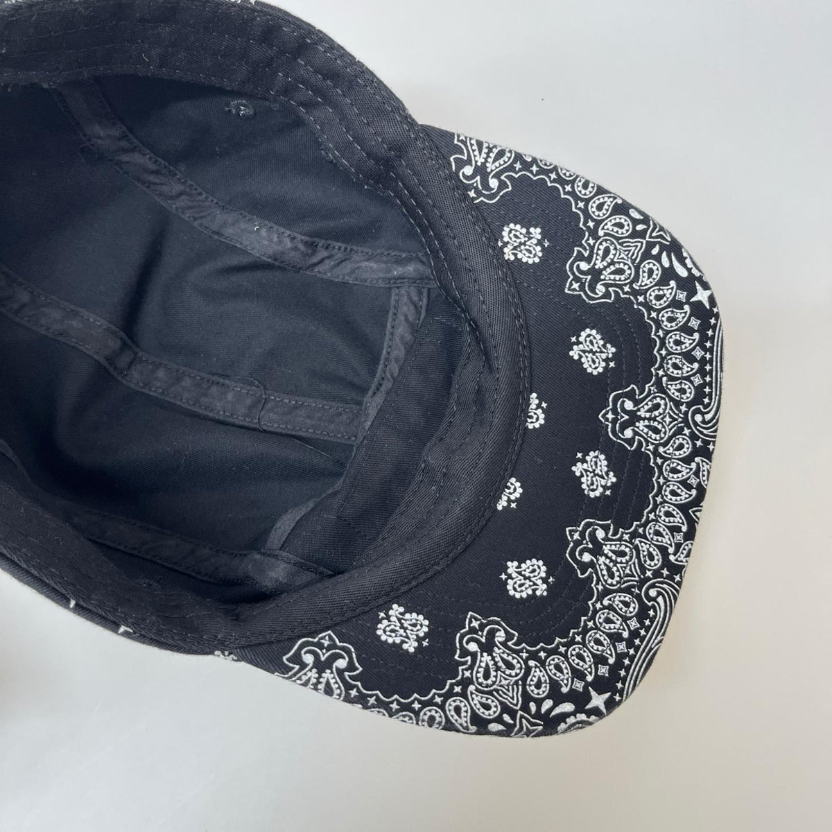 キャップ 21SS Bandana Camp Cap 黒 ブラック