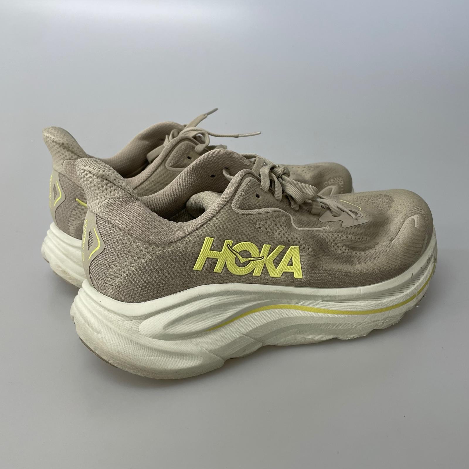スニーカー HOKA F27525E 27.5cm 27.5cm (US9 1/2 UK9 EU45) ベージュ