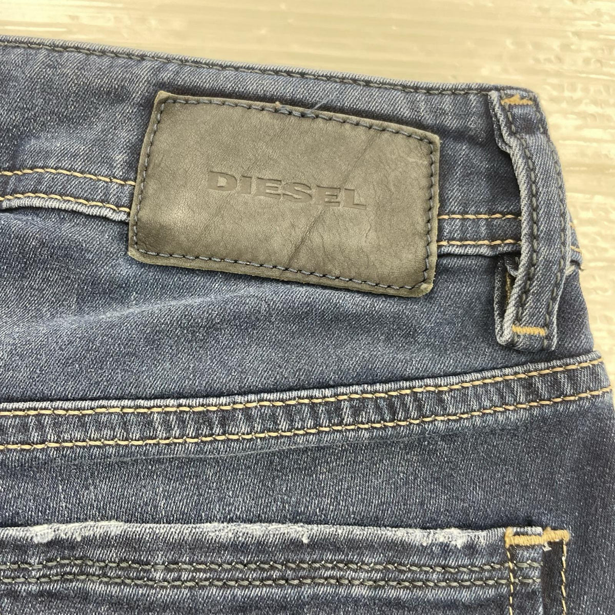 デニムパンツ SLEENKER 紺 W28 28 ブルー