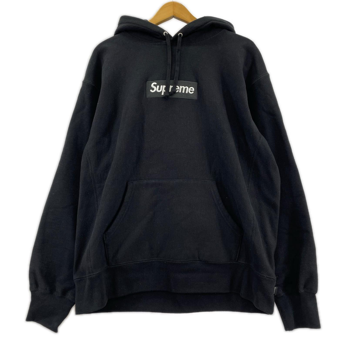 パーカー Supreme Box Logo Hooded Sweatshirt M ﾌﾞﾗｯｸ M ブラック