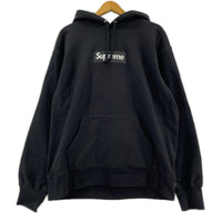 パーカー Supreme Box Logo Hooded Sweatshirt M ﾌﾞﾗｯｸ M ブラック