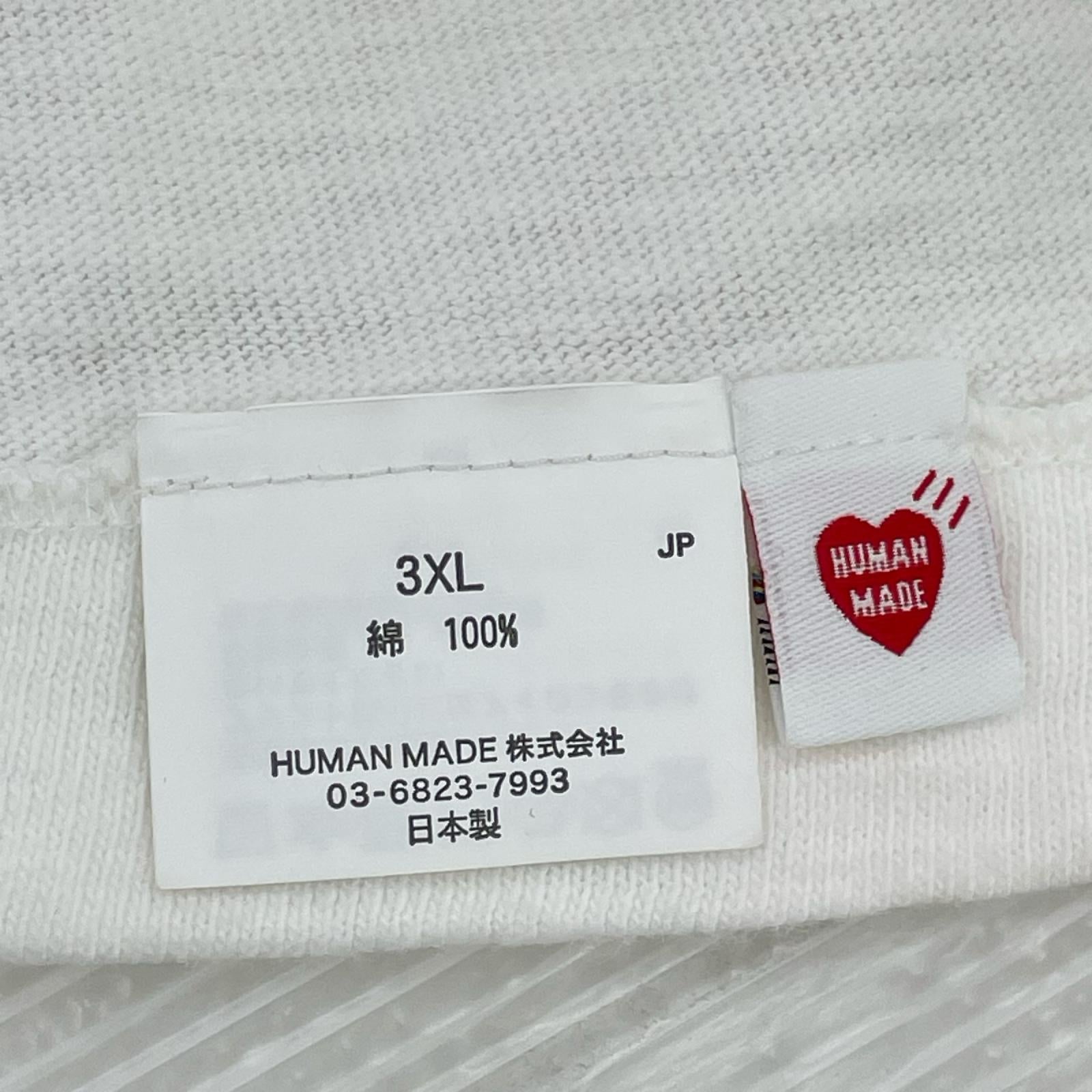 半袖Ｔシャツ HUMAN MADE 半袖Tシャツ・カットソー ホワイト