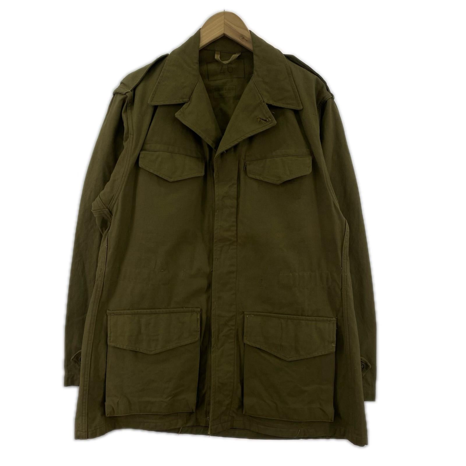 ジャケット ﾌﾗﾝｽ軍 40s-50s M-47 ﾌｨｰﾙﾄﾞｼﾞｬｹｯﾄ ｶｰｷ (46)