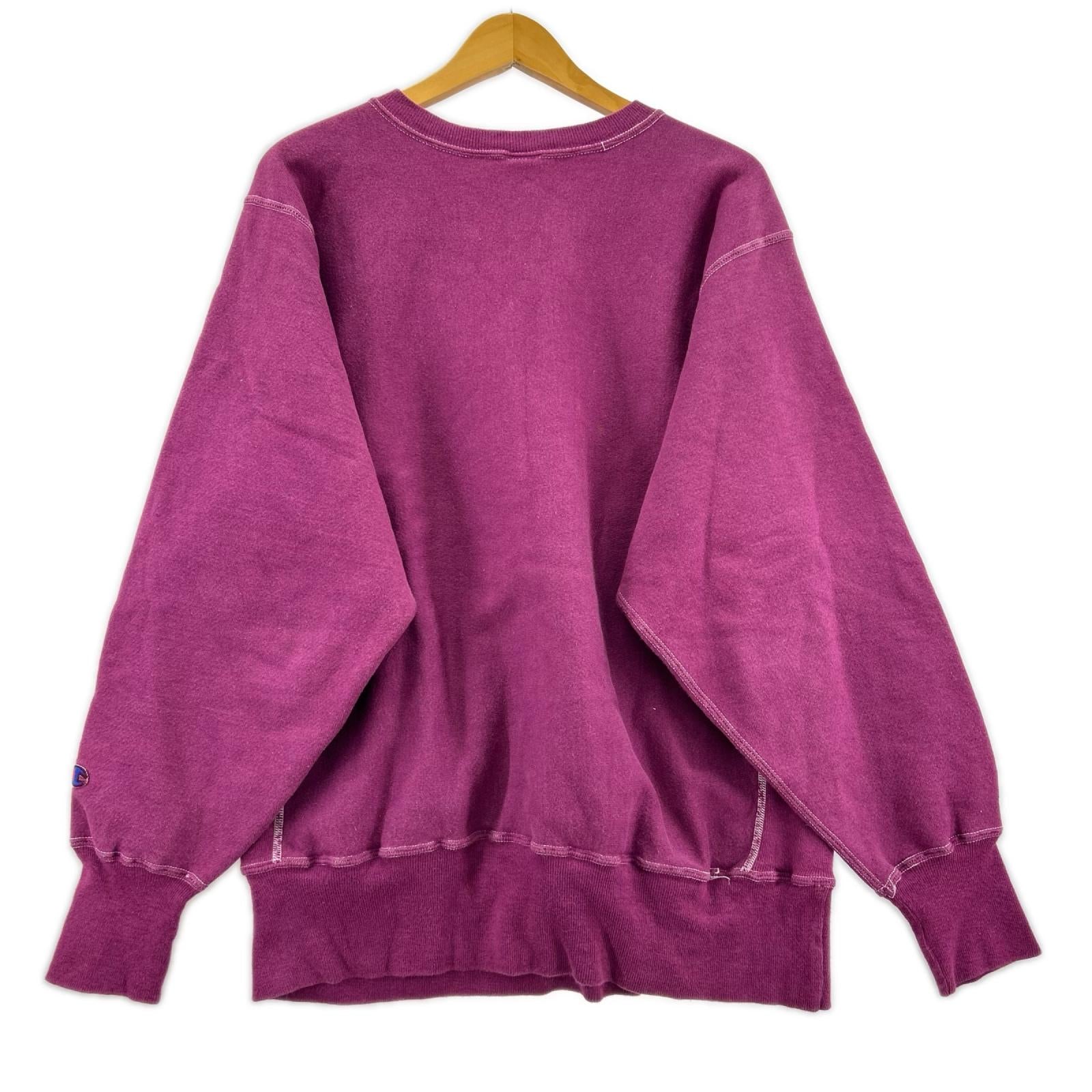 スウェット REVERSE WEAVE 紫 (L) L パープル
