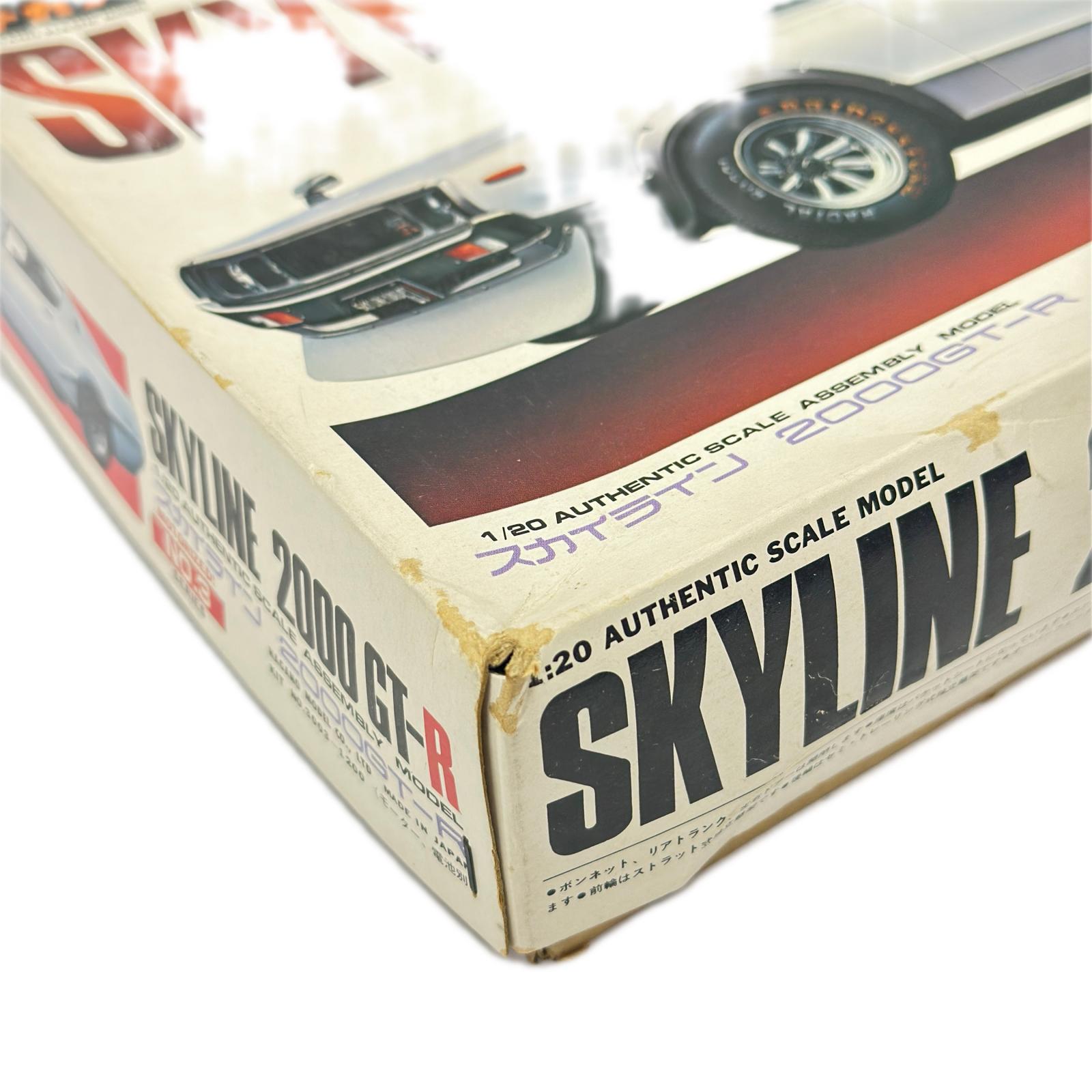 ナガノ　SKYLINE 2000GT-R カープラモ・ミニ四駆