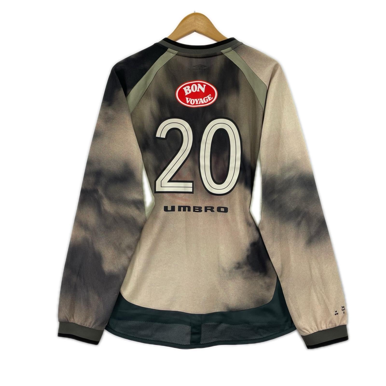 長袖Ｔシャツ LS SOCCER JERSEY × BAL 総柄 2 2 ベージュ