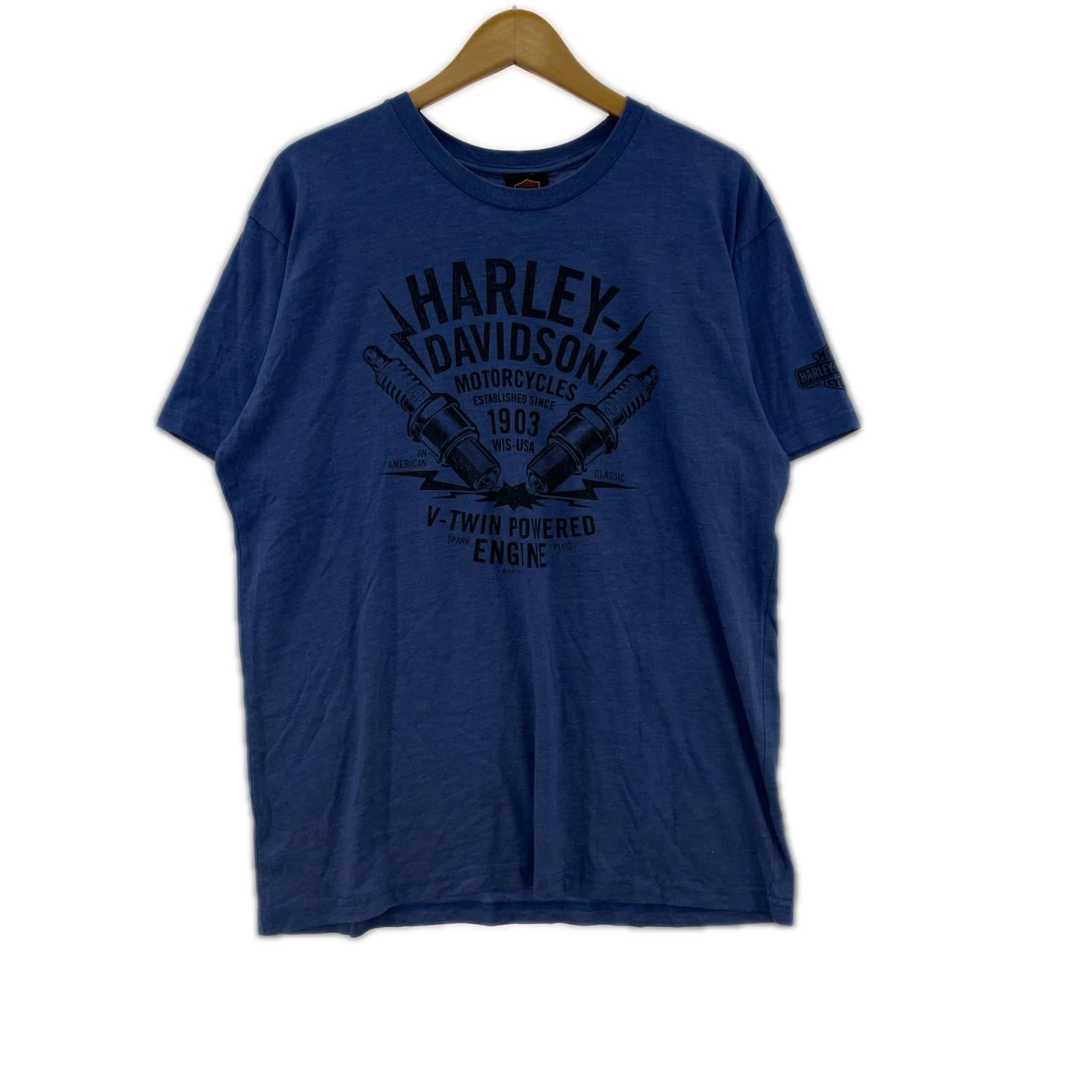 半袖Ｔシャツ 青 両面プリント
