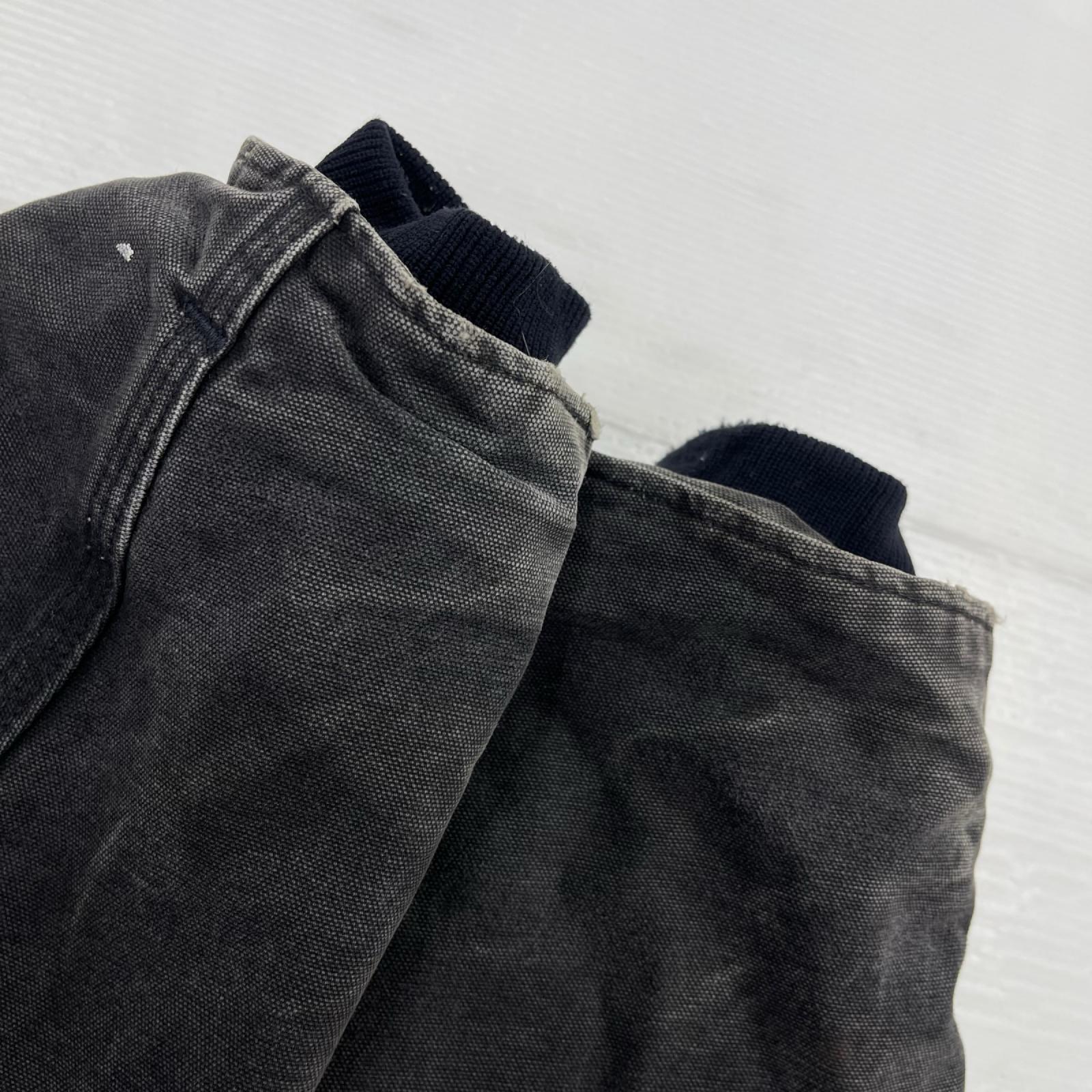 ジャケット Carhartt ﾎﾞｱﾗｲﾅｰ ｼｴﾗｼﾞｬｹｯﾄ ﾌｪｰﾄﾞﾌﾞﾗｯｸ (XL) ブラック