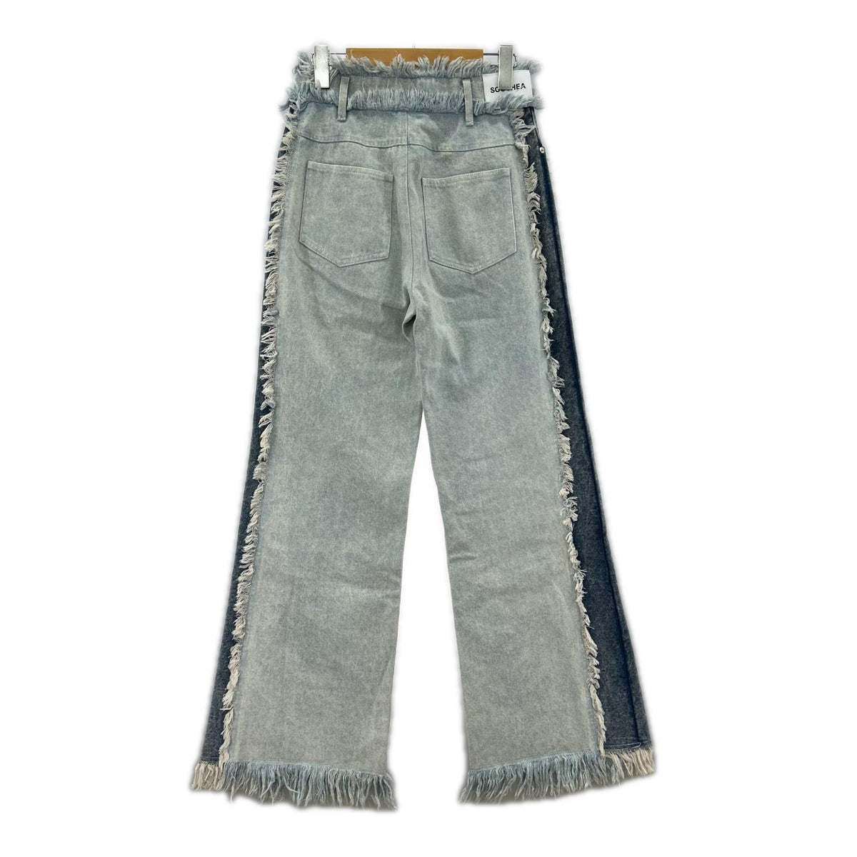 デニムパンツ SOOTHEA Fringe Contrast Denim M