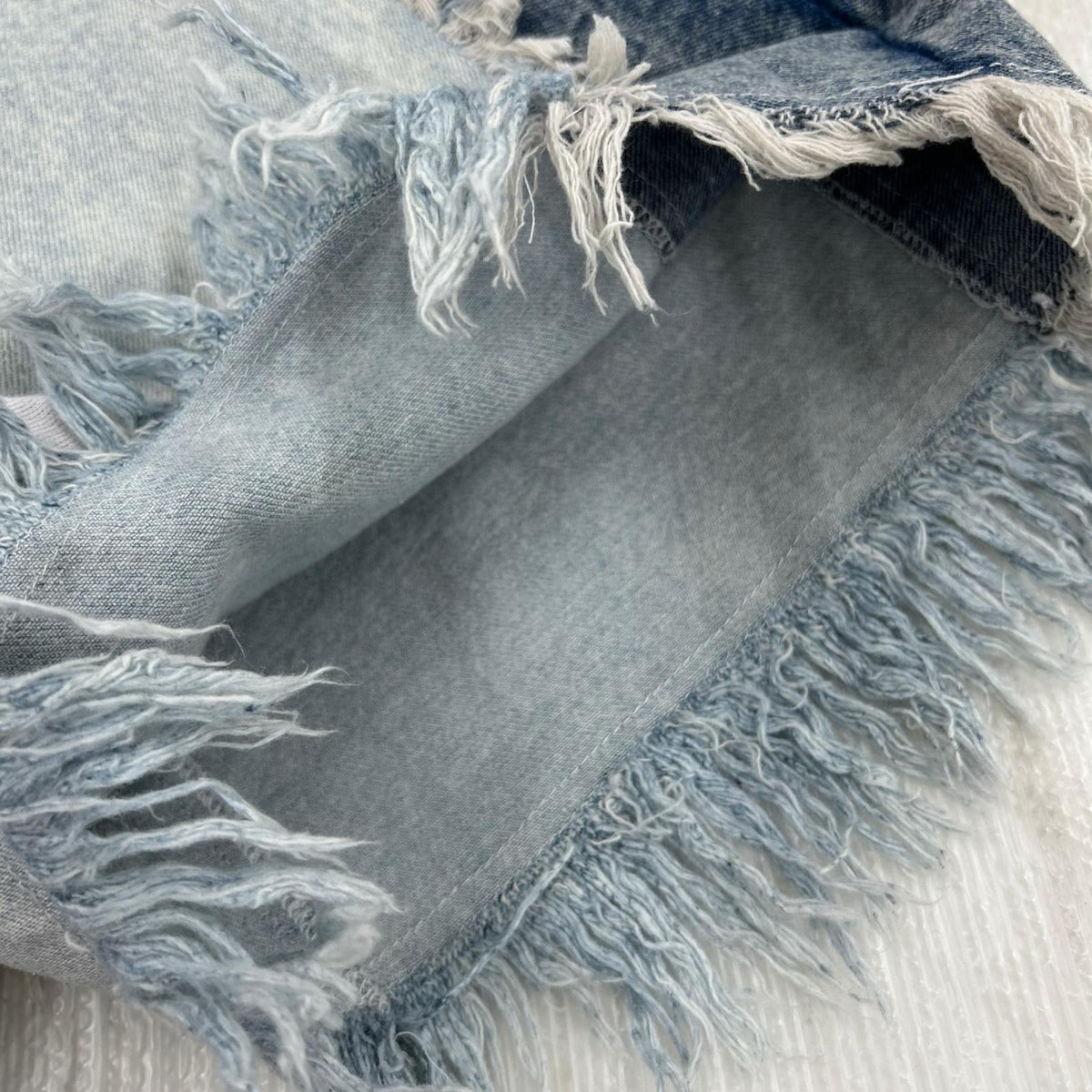 デニムパンツ SOOTHEA Fringe Contrast Denim M