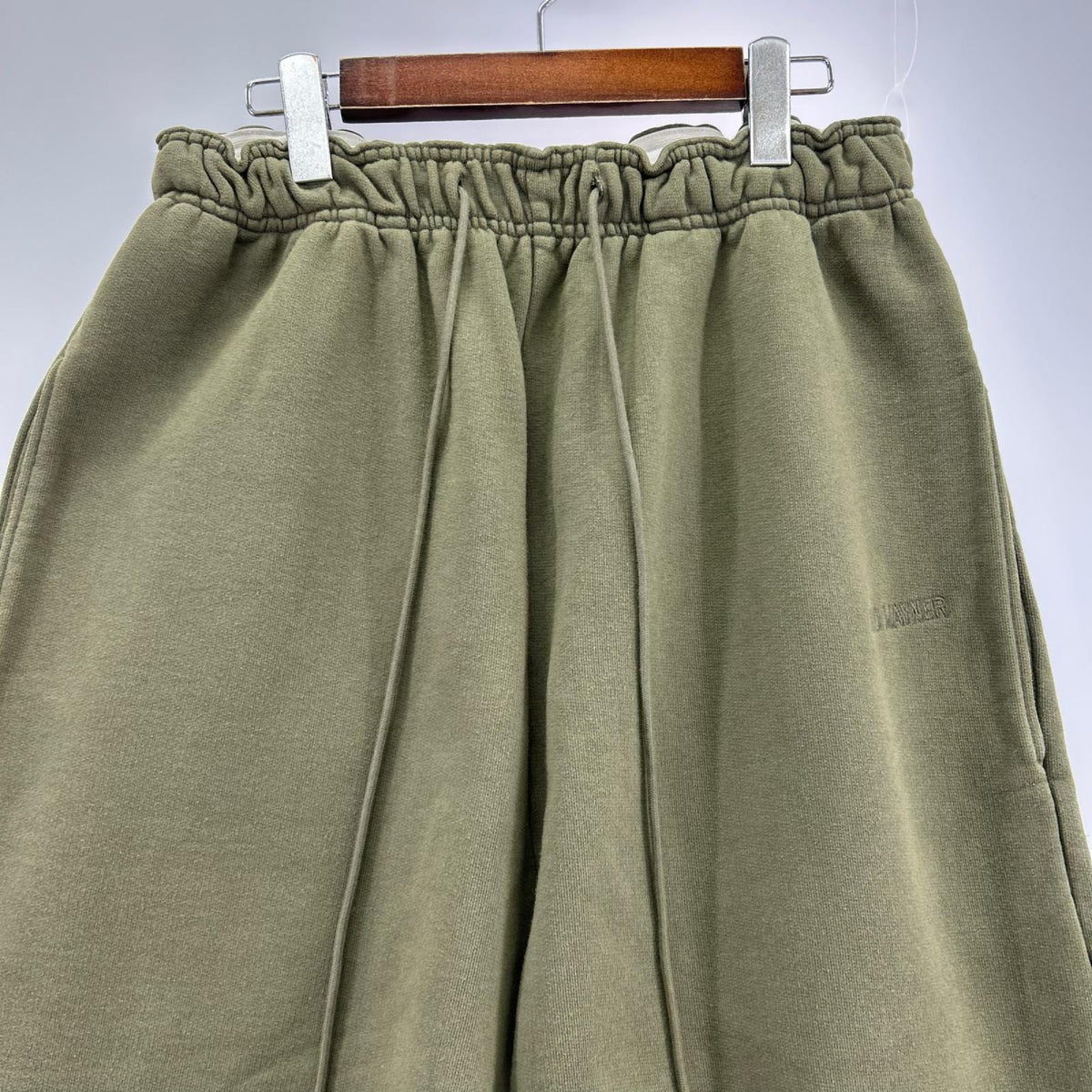パンツ ﾜｲﾄﾞｽｳｪｯﾄﾊﾟﾝﾂ ｵﾘｰﾌﾞ ｻｲｽﾞS S