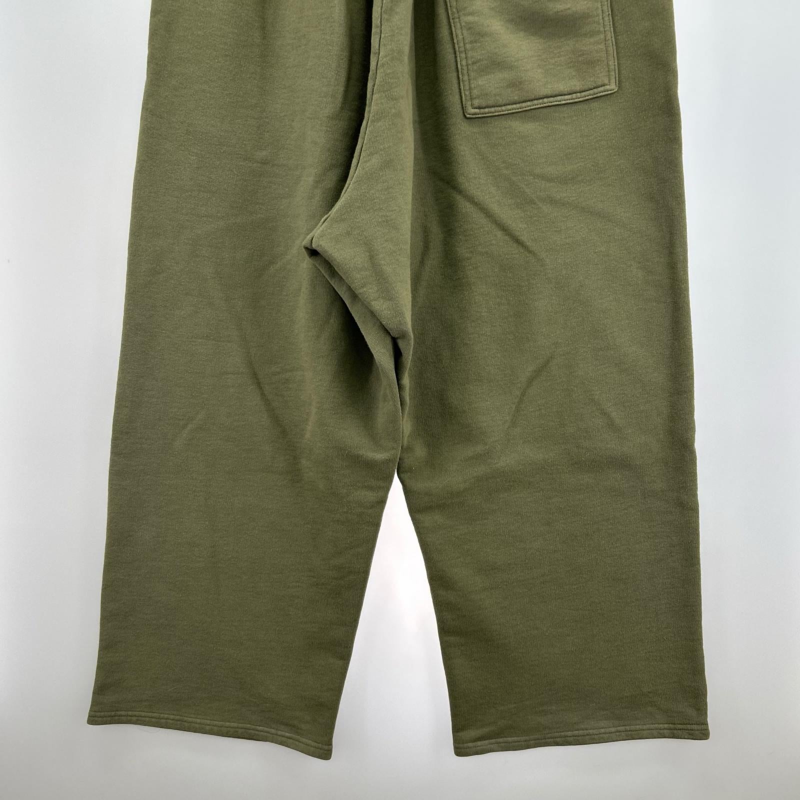 パンツ ﾜｲﾄﾞｽｳｪｯﾄﾊﾟﾝﾂ ｵﾘｰﾌﾞ ｻｲｽﾞS S