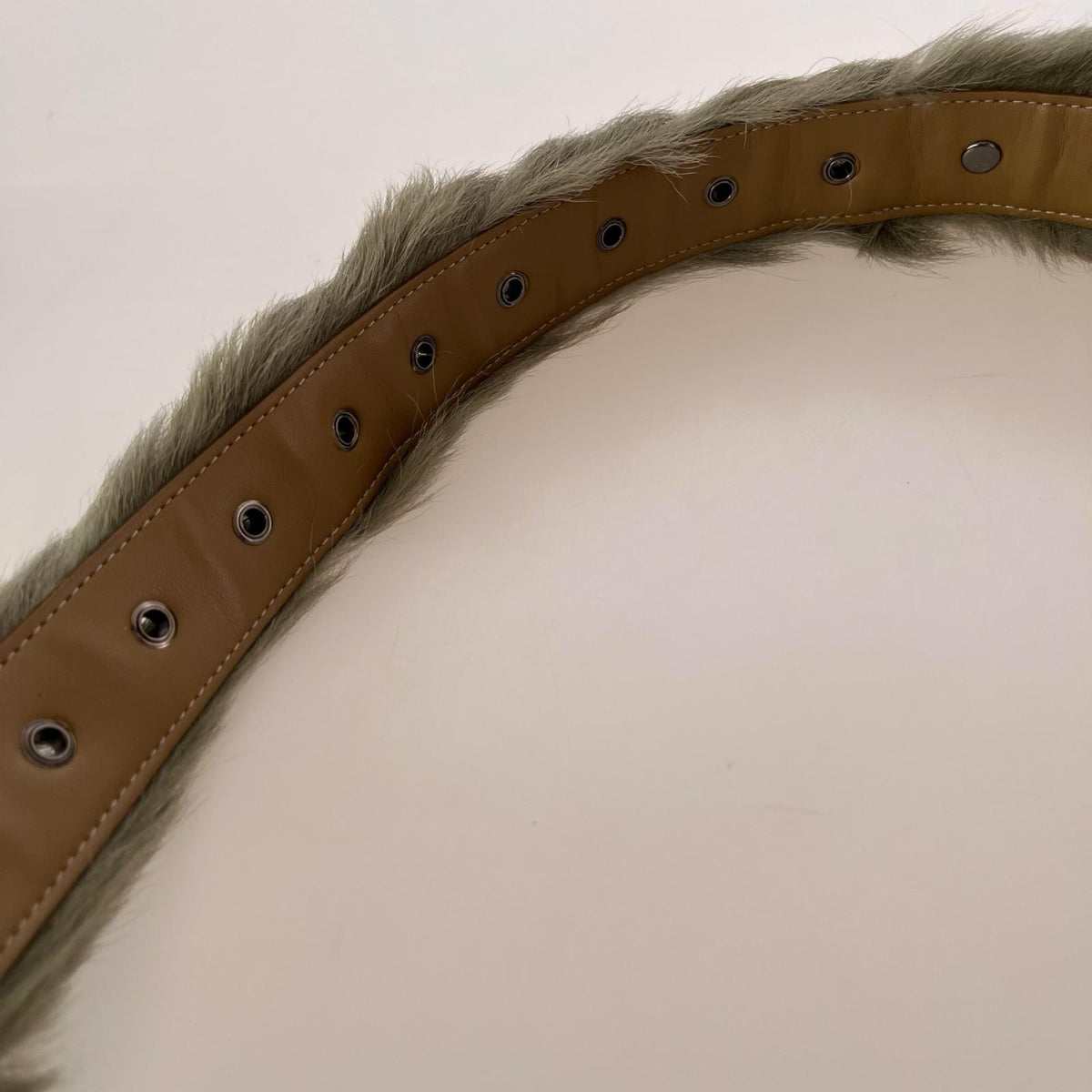 その他アクセサリー ファーベルト 緑