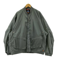ジャケット GOOPi MADE×subcrew ﾅｲﾛﾝｼﾞｬｹｯﾄ ｸﾞﾚｰ グレー