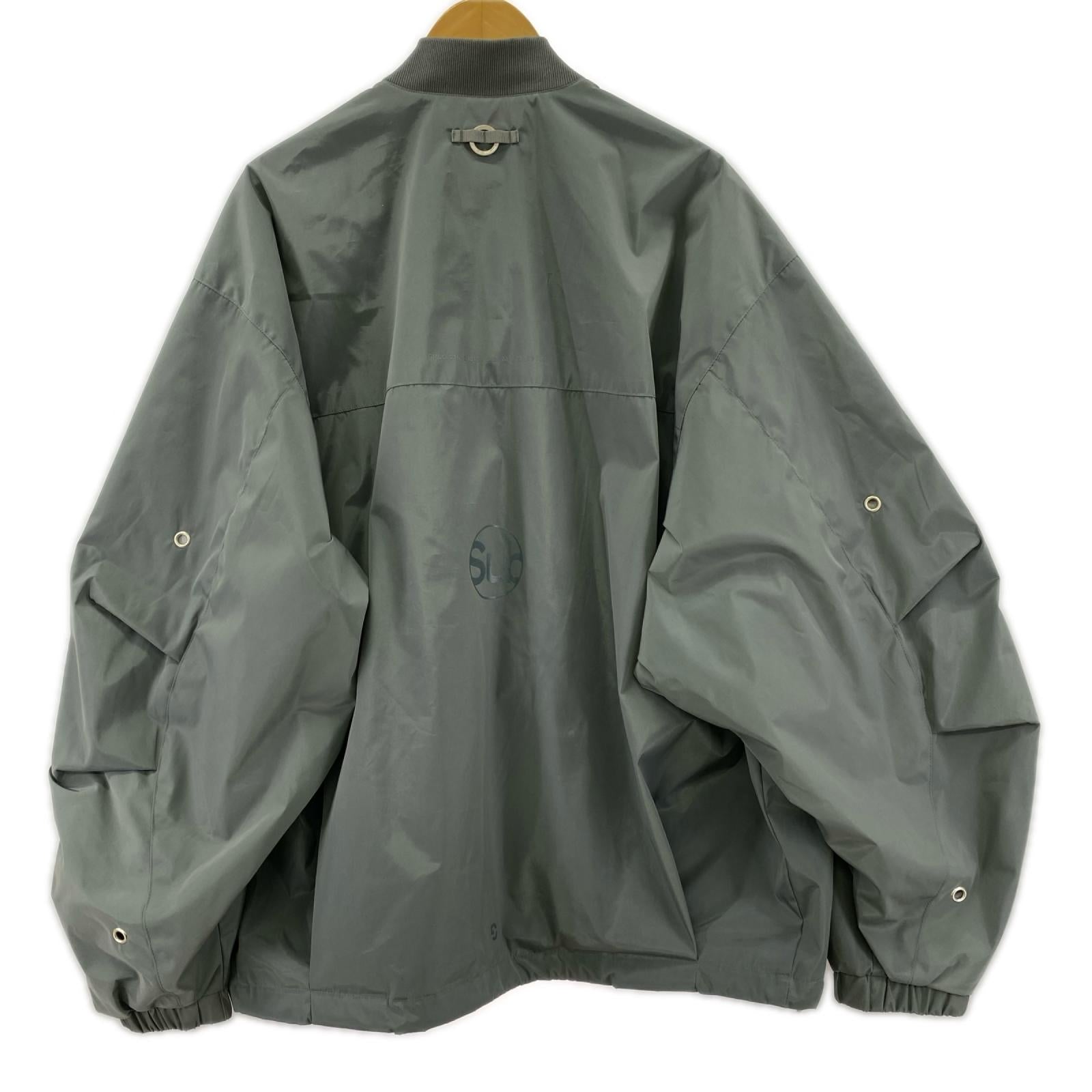 ジャケット GOOPi MADE×subcrew ﾅｲﾛﾝｼﾞｬｹｯﾄ ｸﾞﾚｰ グレー
