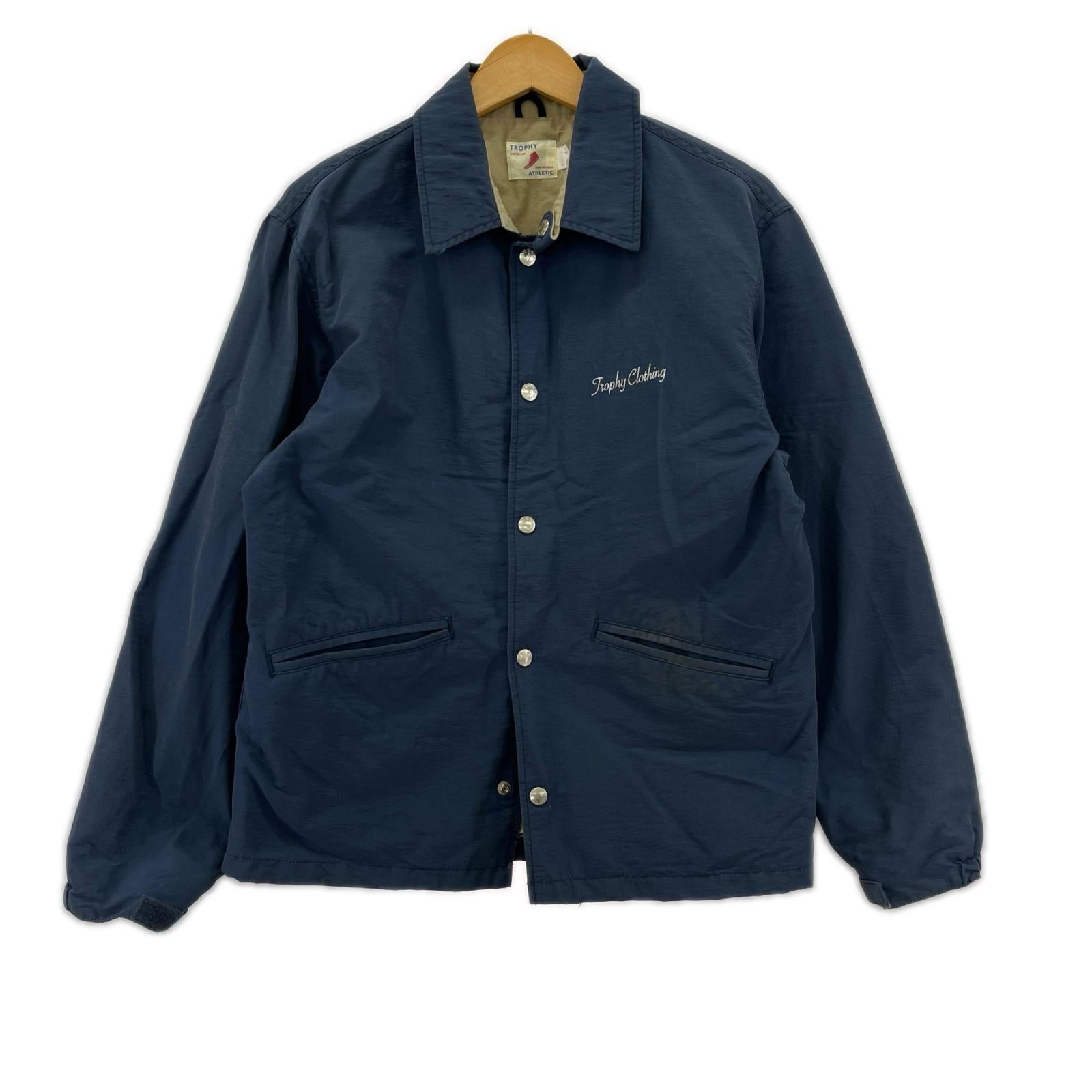 ジャケット TROPHY CLOTHING ｺｰﾁｼﾞｬｹｯﾄ 40 40 ネイビー