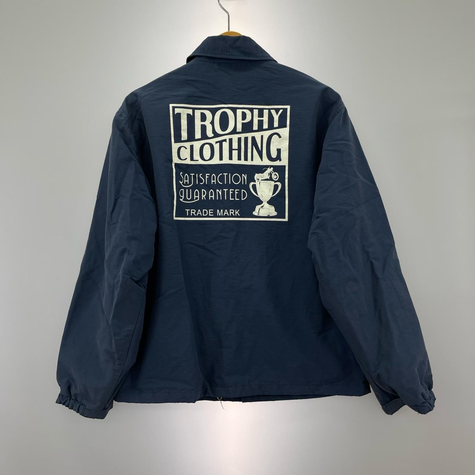 ジャケット TROPHY CLOTHING ｺｰﾁｼﾞｬｹｯﾄ 40 40 ネイビー