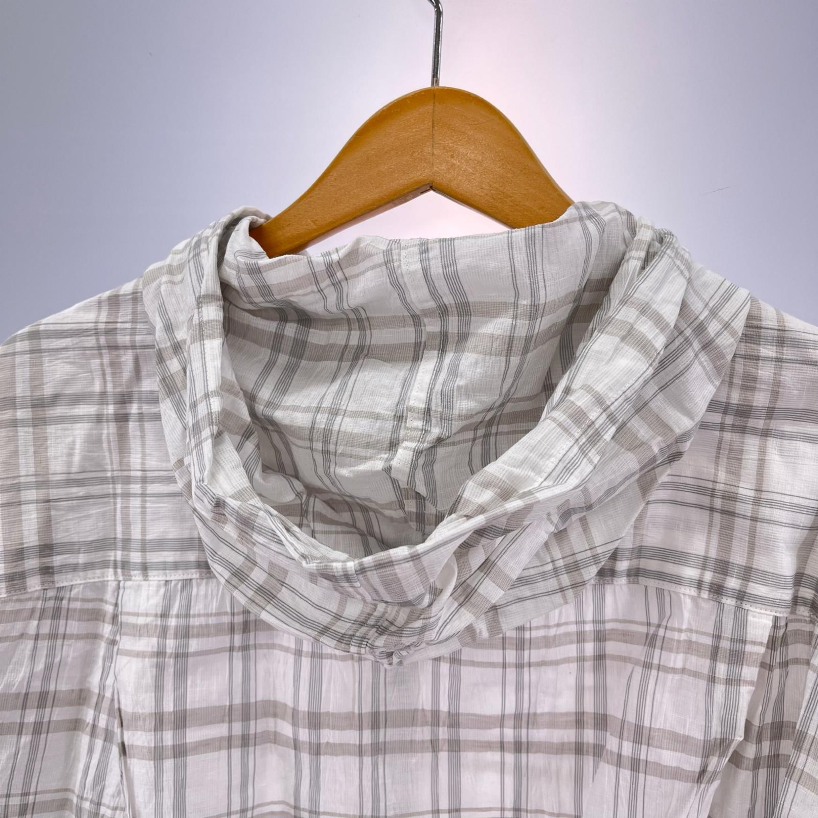 長袖シャツ HOODIE SHIRTS 26SS ホワイト