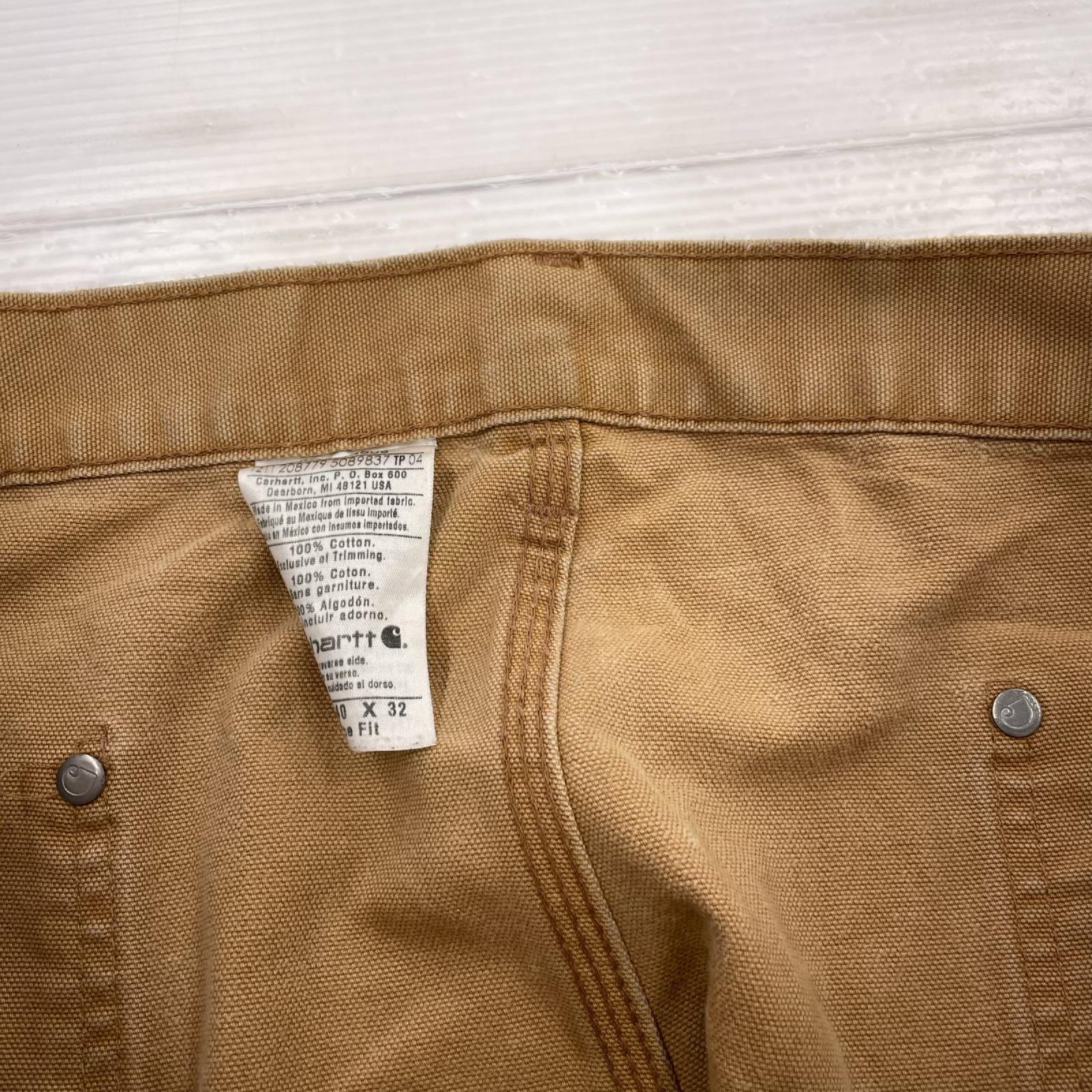 パンツ ﾒｷｼｺ製 ﾀﾞﾌﾞﾙﾆｰ ﾍﾟｲﾝﾀｰﾊﾟﾝﾂ 40 ベージュ